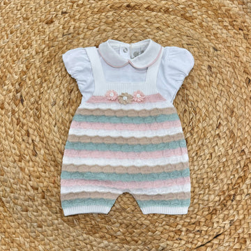 Marlù Salopette con body Multicolor - Anima Kids