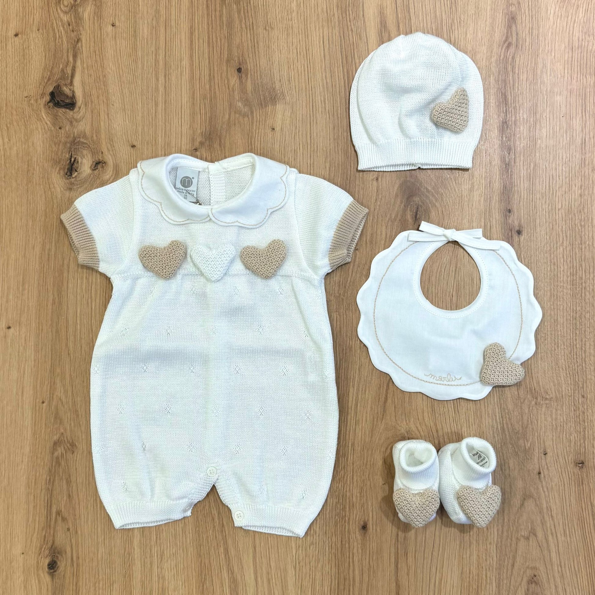 Marlù set nascita in filo - Anima Kids