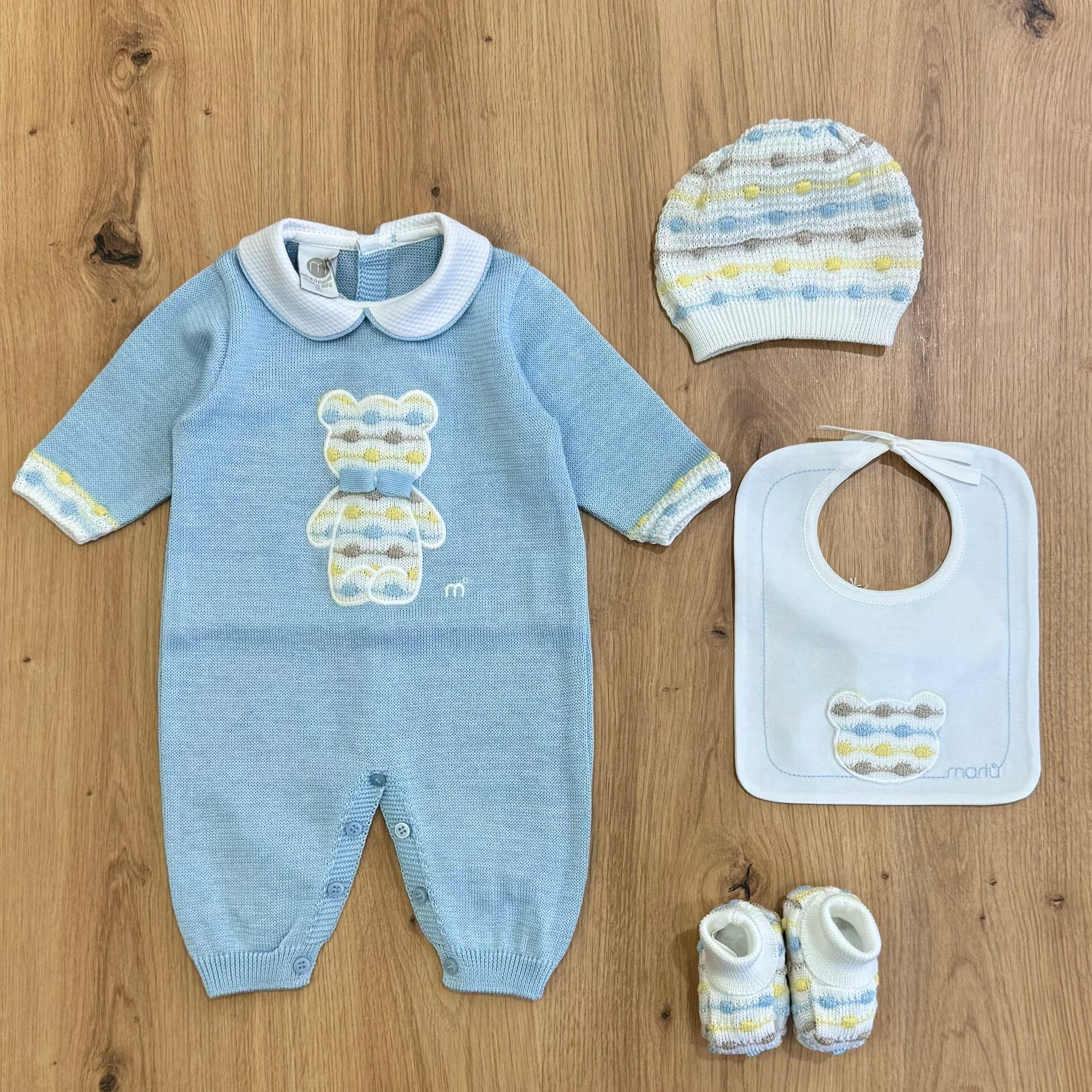 Marlù set nascita in filo - Anima Kids