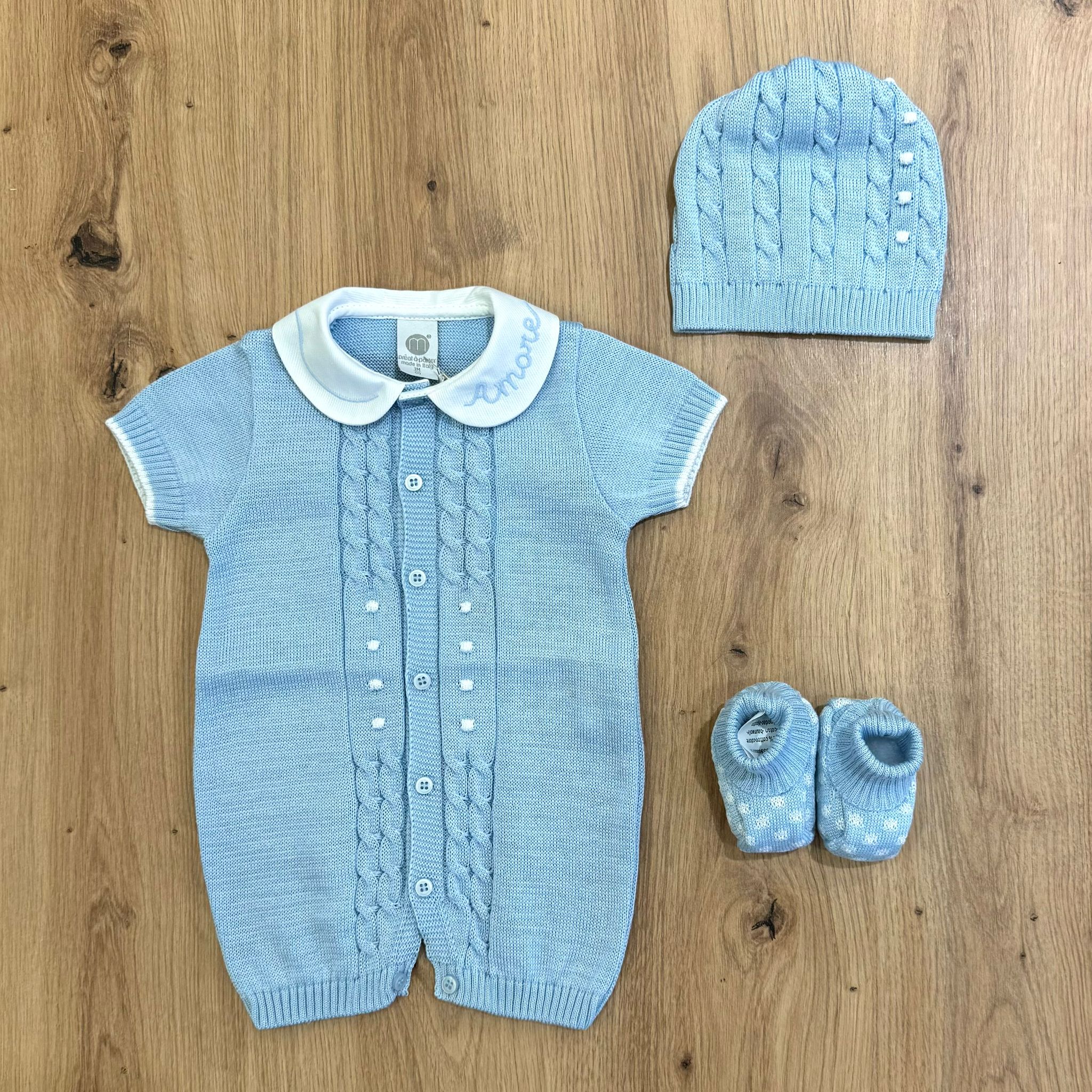 Marlù set nascita in filo - Anima Kids