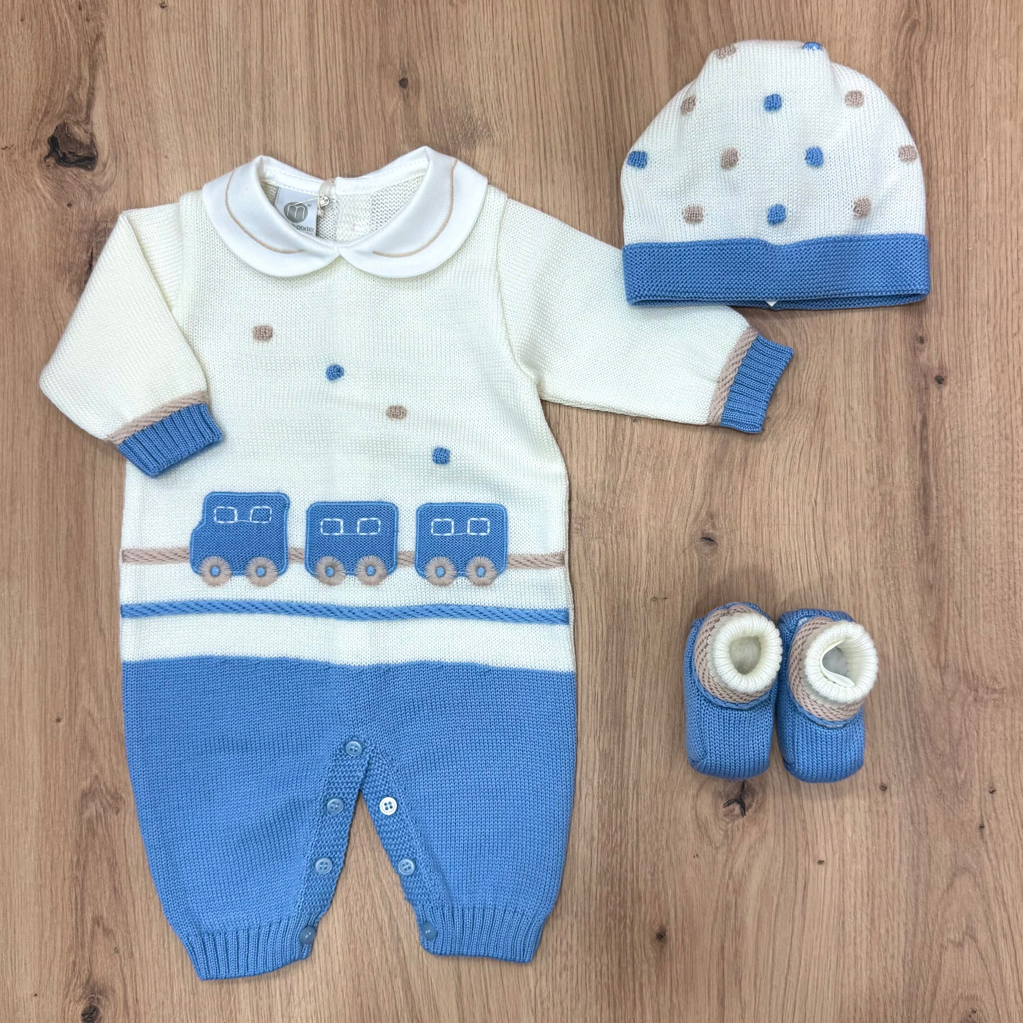 Marlù set nascita in lana - Anima Kids