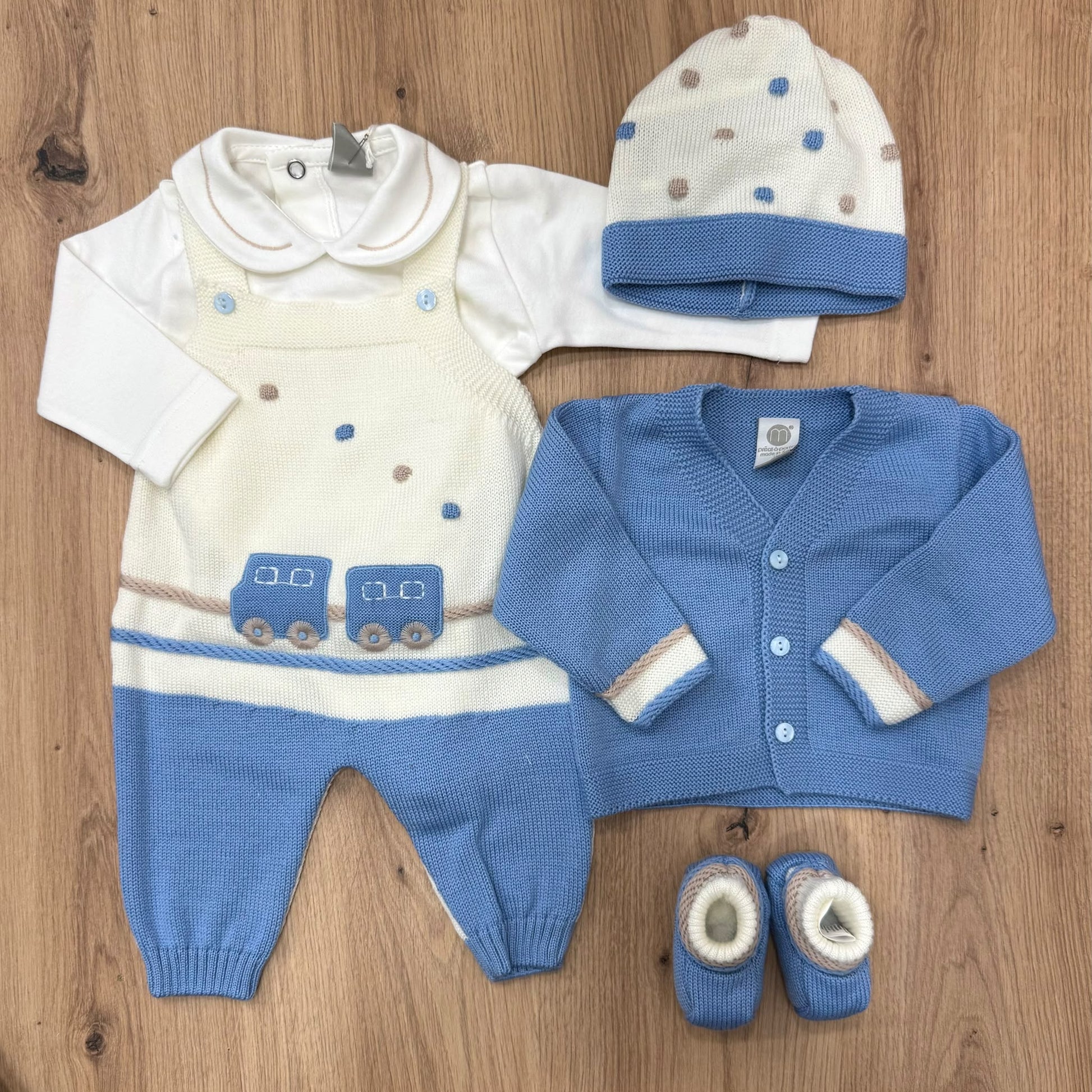 Marlù set nascita in lana - Anima Kids