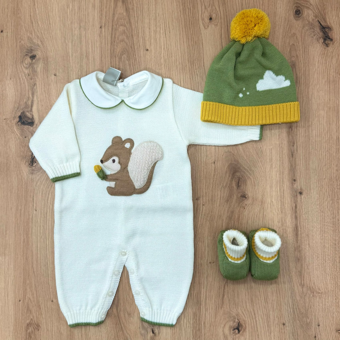 Marlù set nascita in lana - Anima Kids