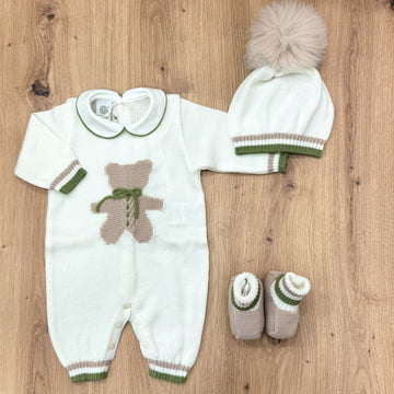 Marlù set nascita in lana - Anima Kids