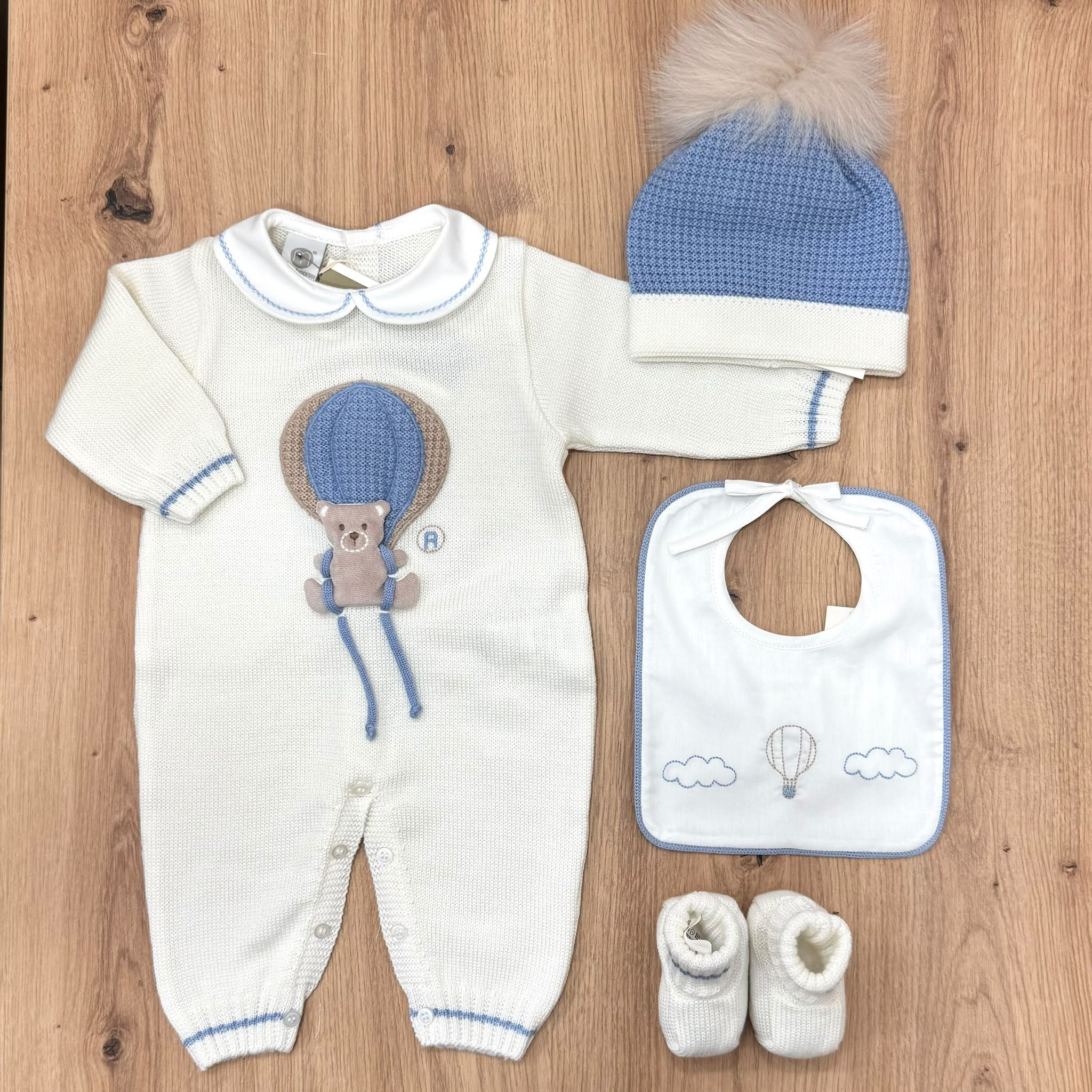 Marlù set nascita in lana - Anima Kids