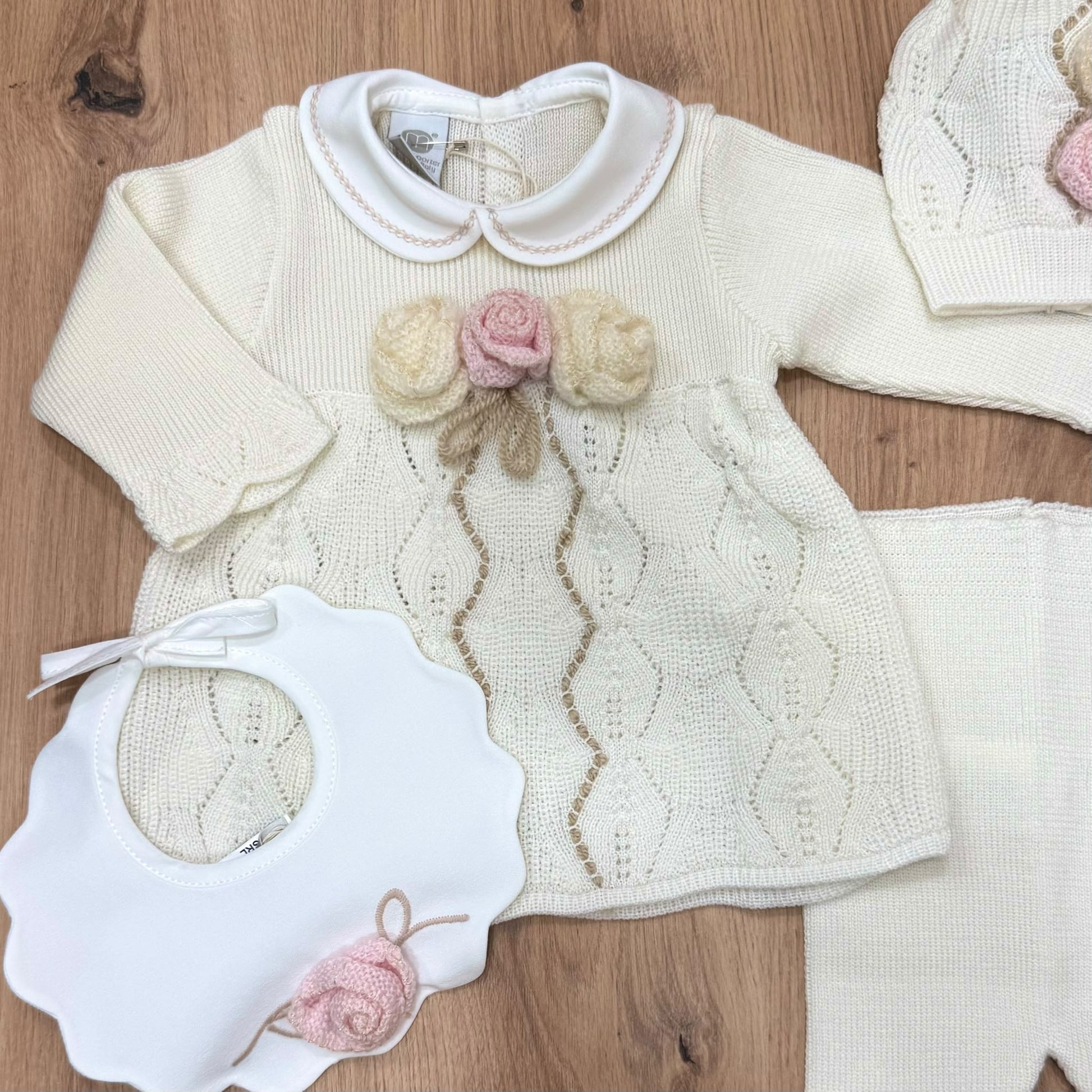 Marlù set nascita in lana - Anima Kids