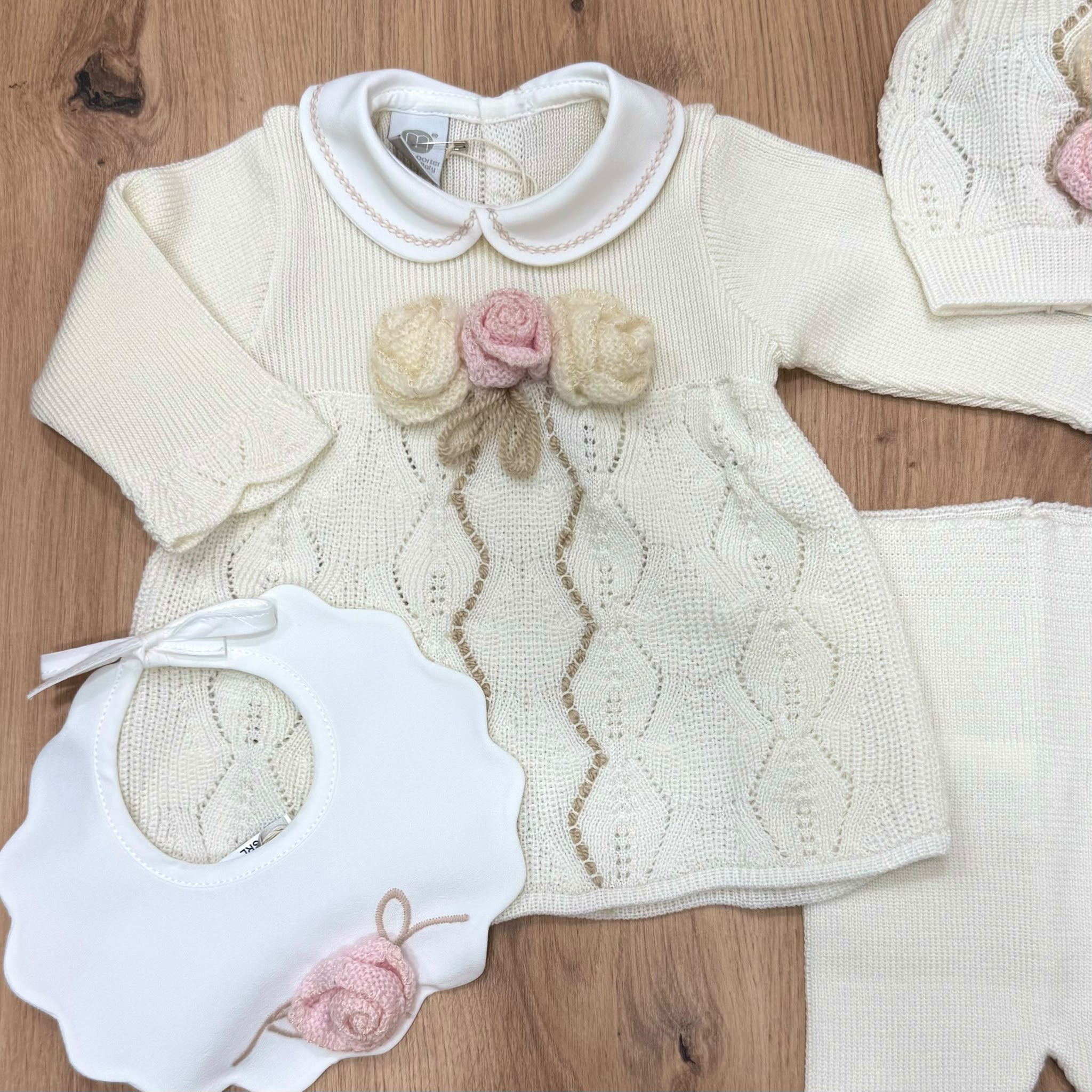 Marlù set nascita in lana - Anima Kids