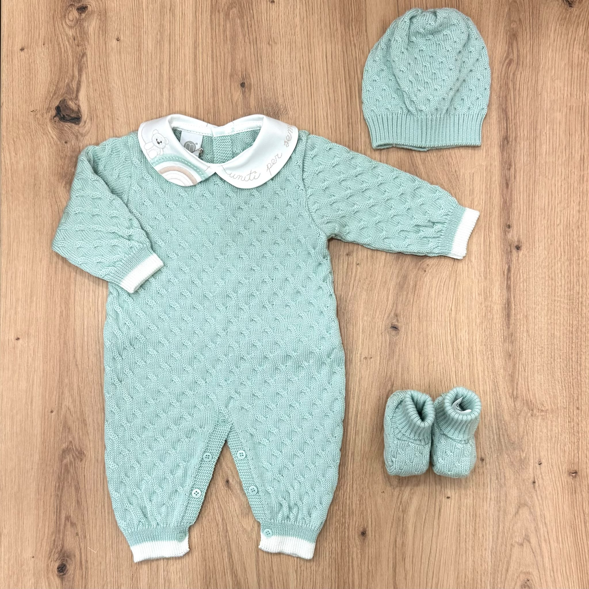 Marlù set nascita in lana - Anima Kids