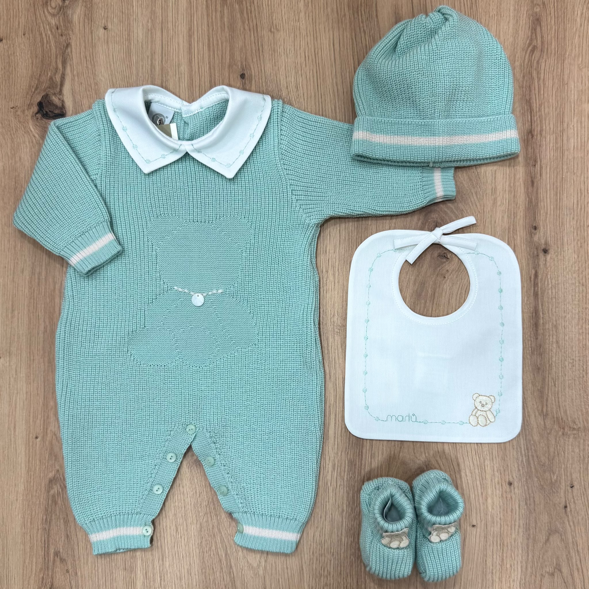 Marlù set nascita in lana - Anima Kids