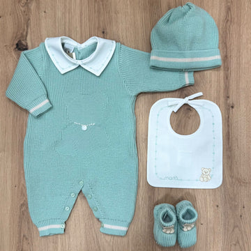 Marlù set nascita in lana - Anima Kids