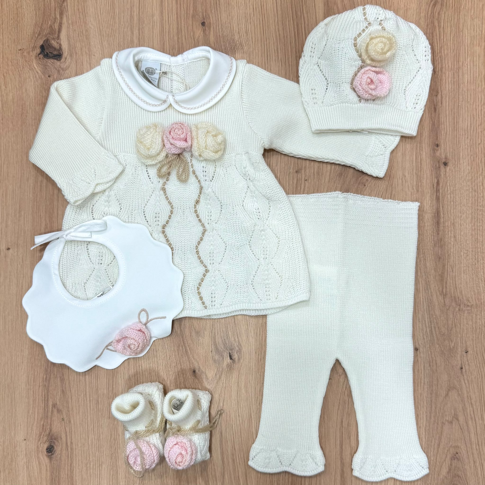 Marlù set nascita in lana - Anima Kids