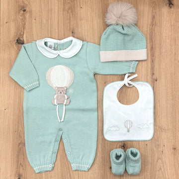 Marlù set nascita in lana - Anima Kids