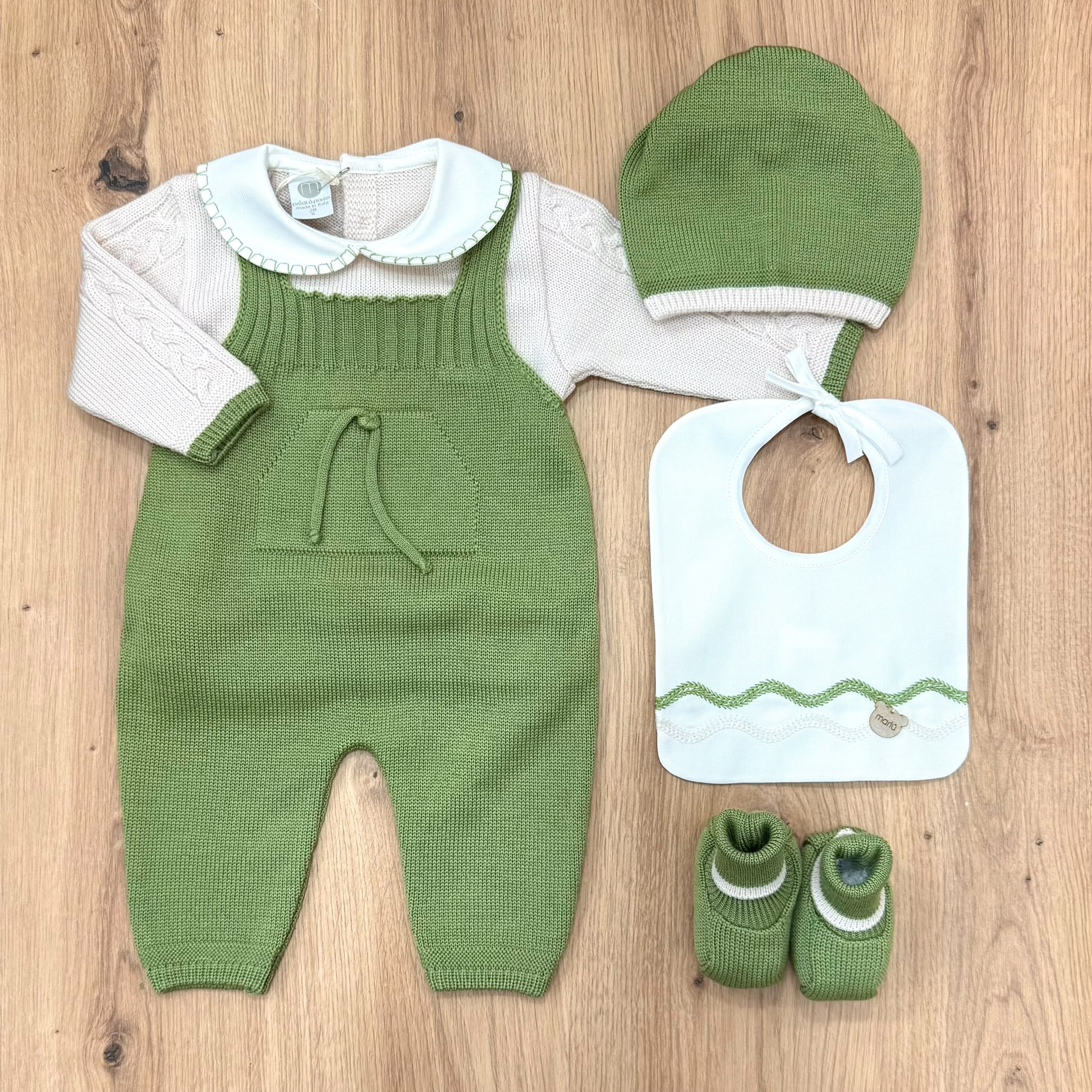 Marlù set nascita in lana - Anima Kids