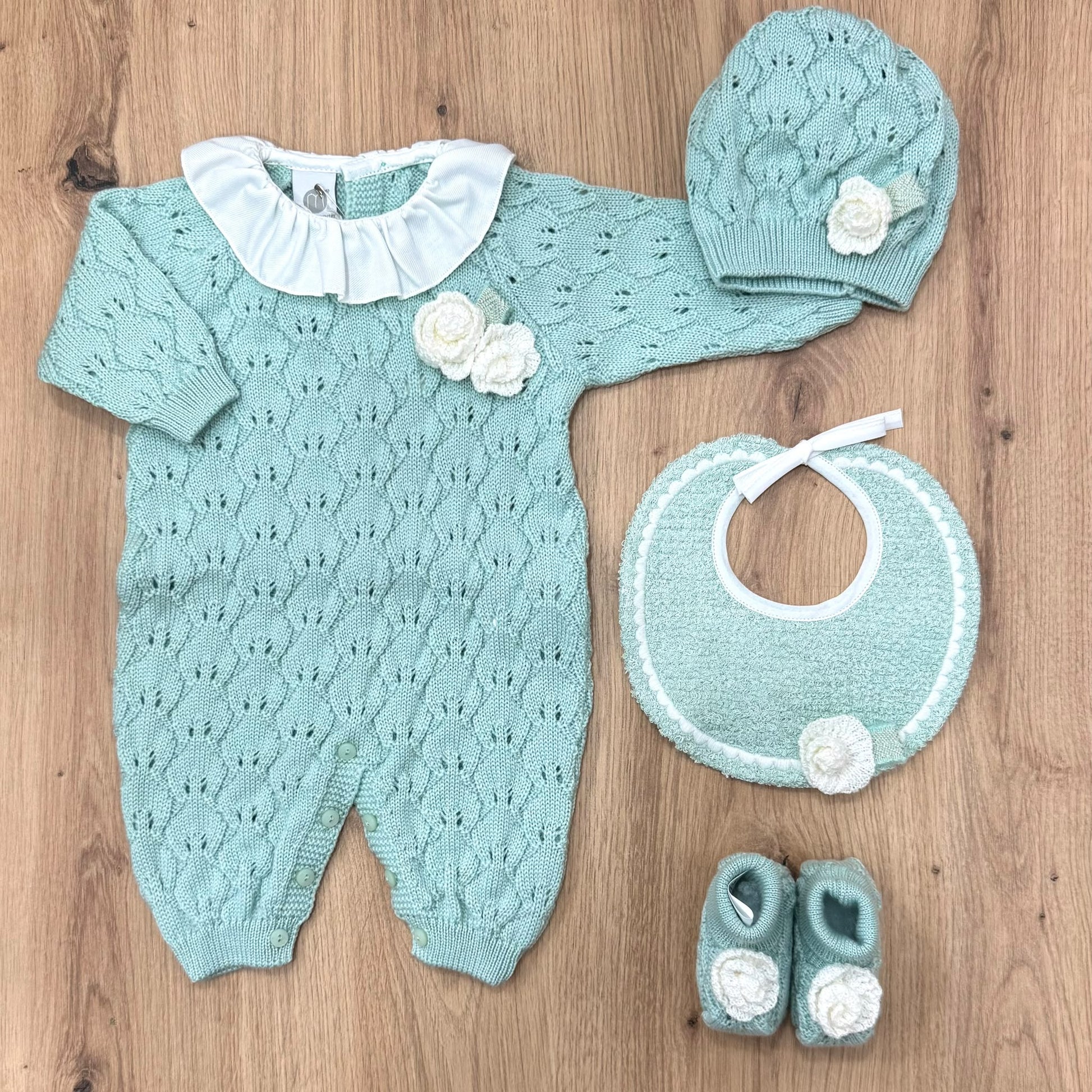 Marlù set nascita in lana - Anima Kids