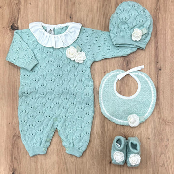 Marlù set nascita in lana - Anima Kids