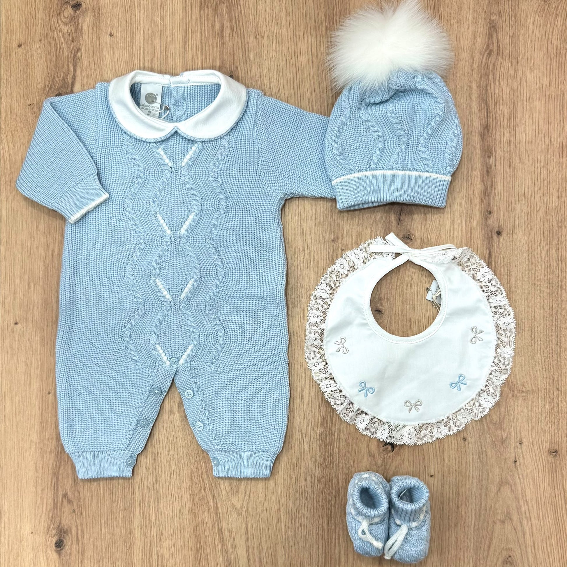 Marlù set nascita in lana - Anima Kids