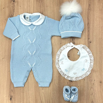 Marlù set nascita in lana - Anima Kids