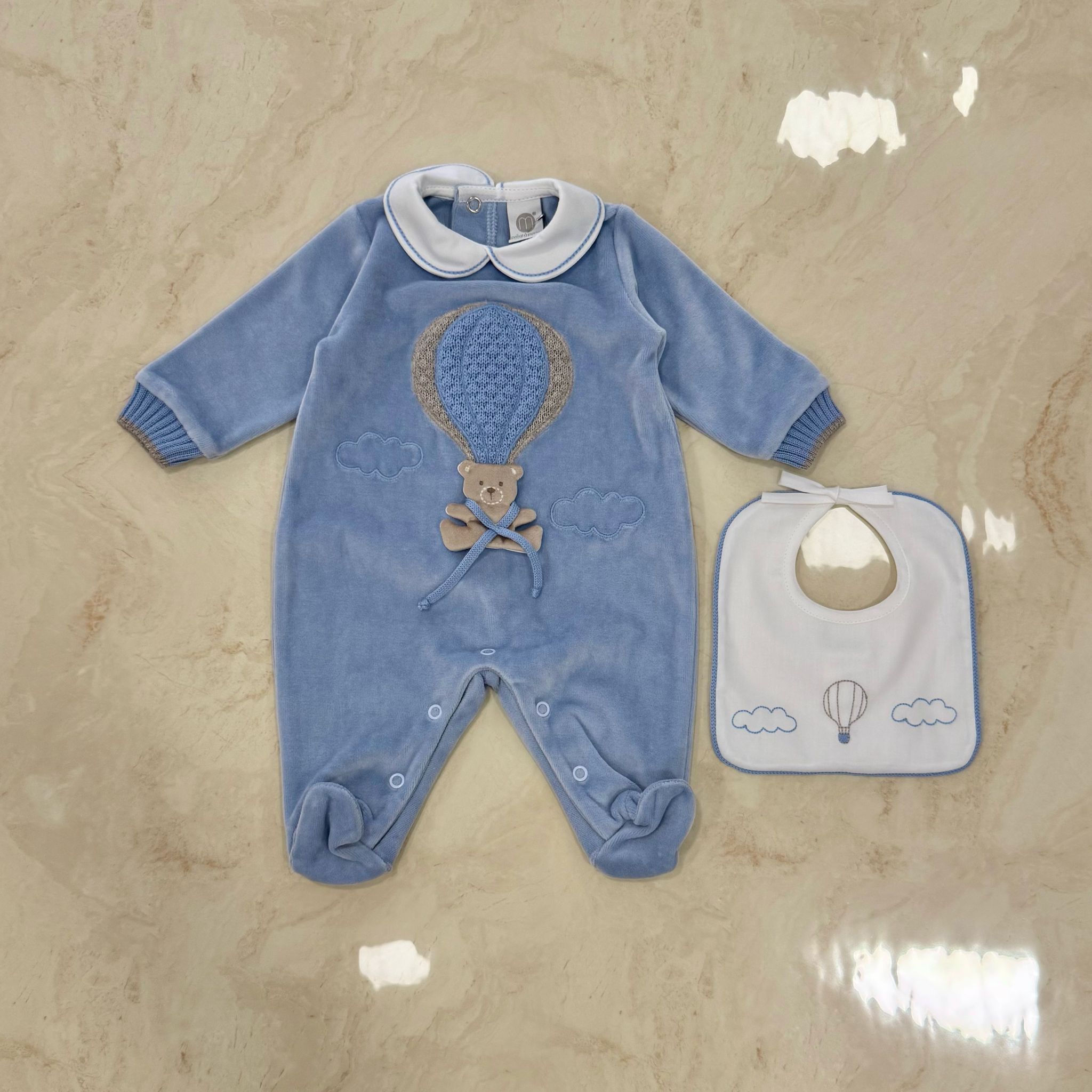 Marlù Tutina e bavaglino in Ciniglia - Anima Kids