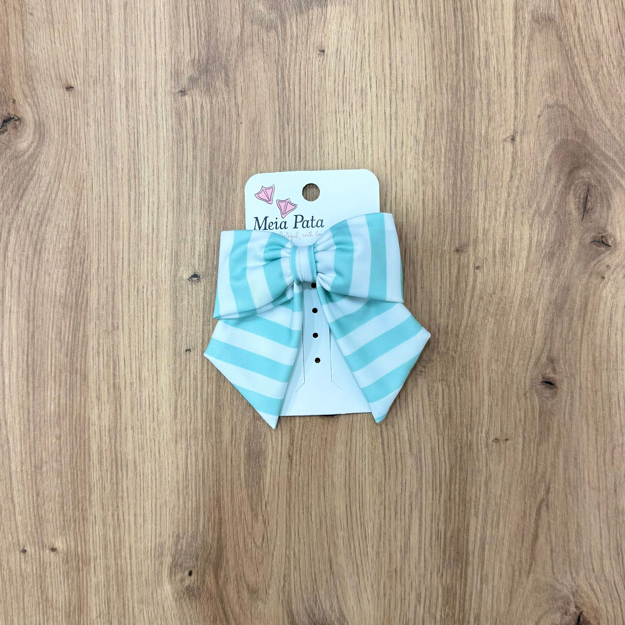 Meia Pata Clip per capelli stipes mint - Anima Kids