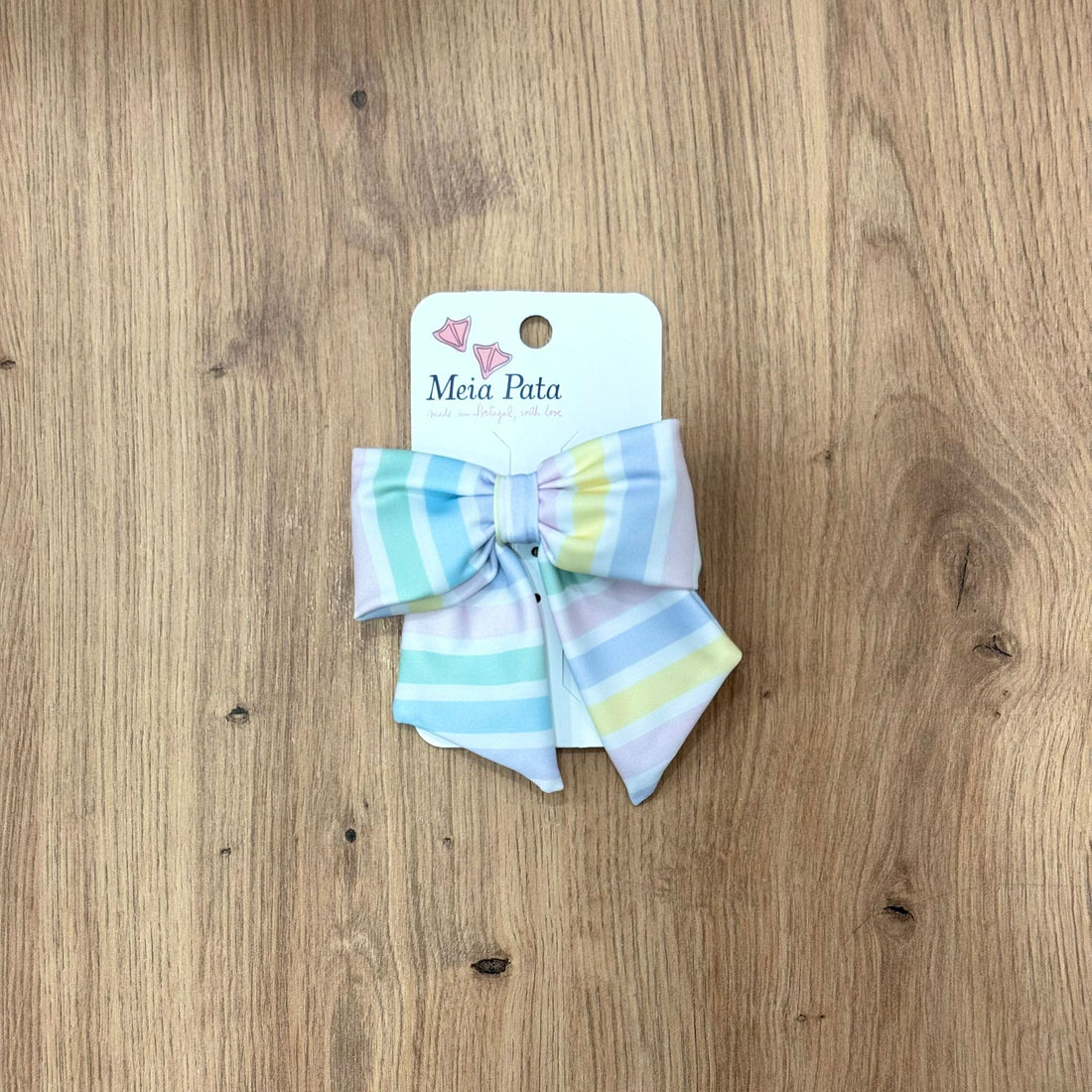 Meia Pata Clip per capelli stripes colors - Anima Kids