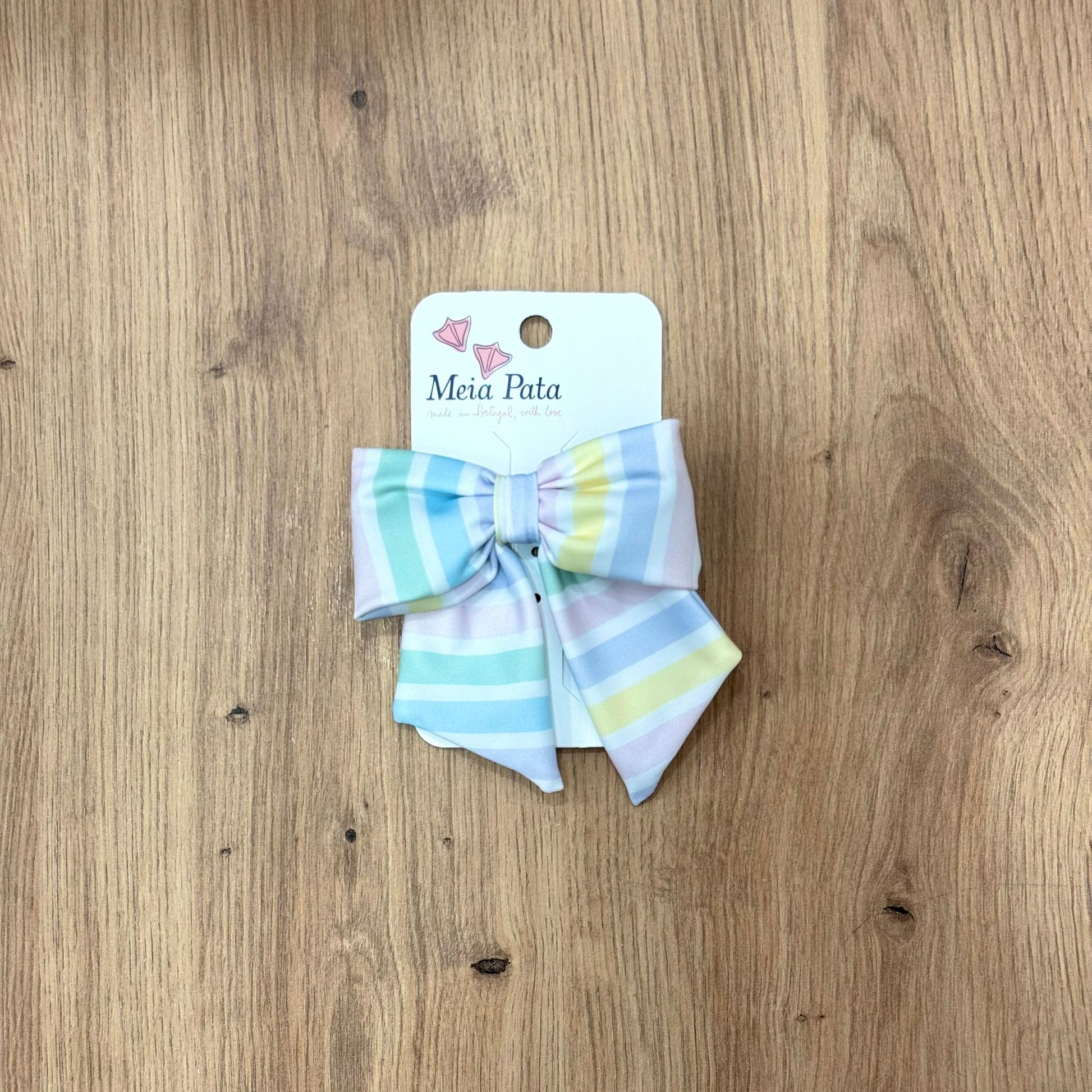 Meia Pata Clip per capelli stripes colors - Anima Kids