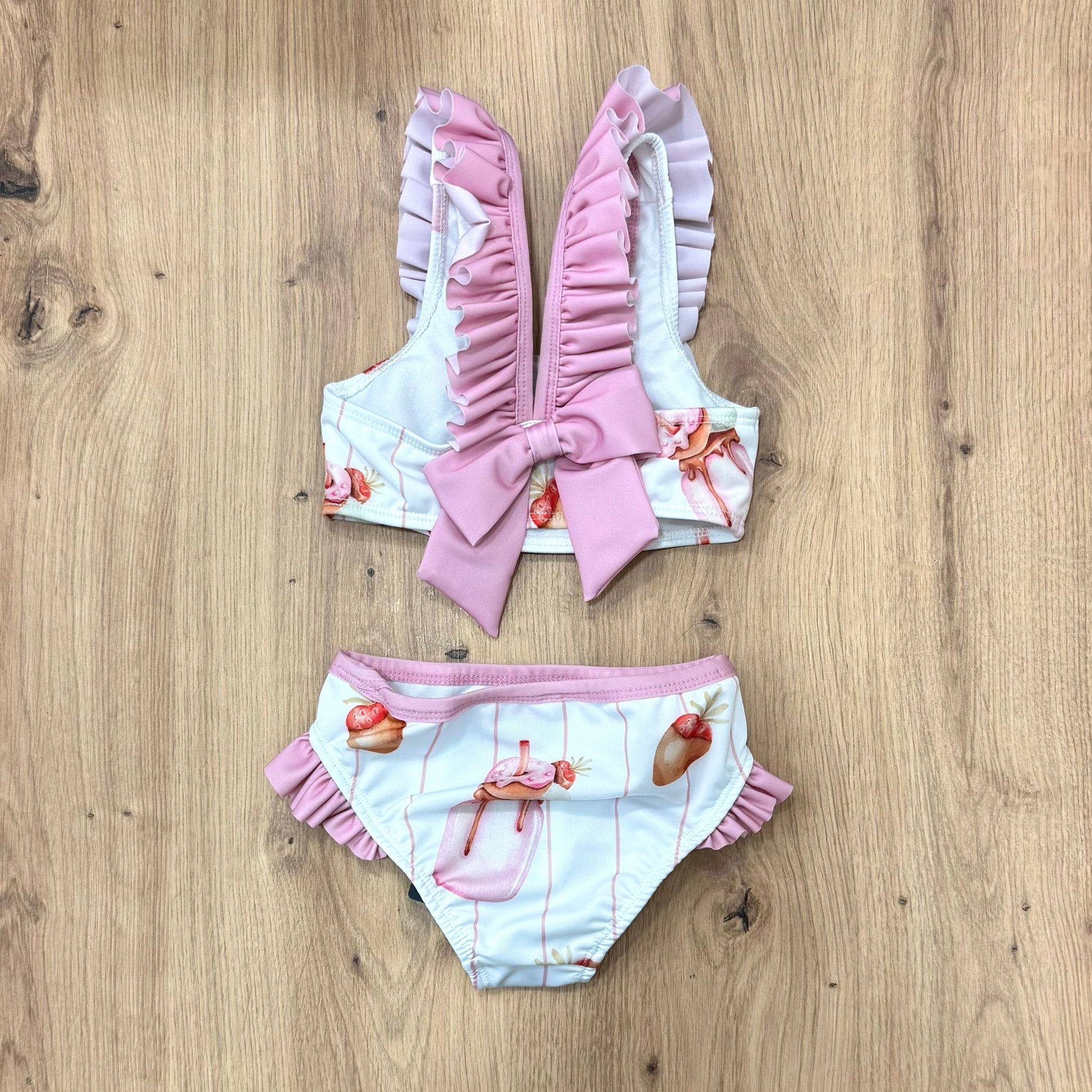 Meia Pata costumino due pezzi milkshake - Anima Kids