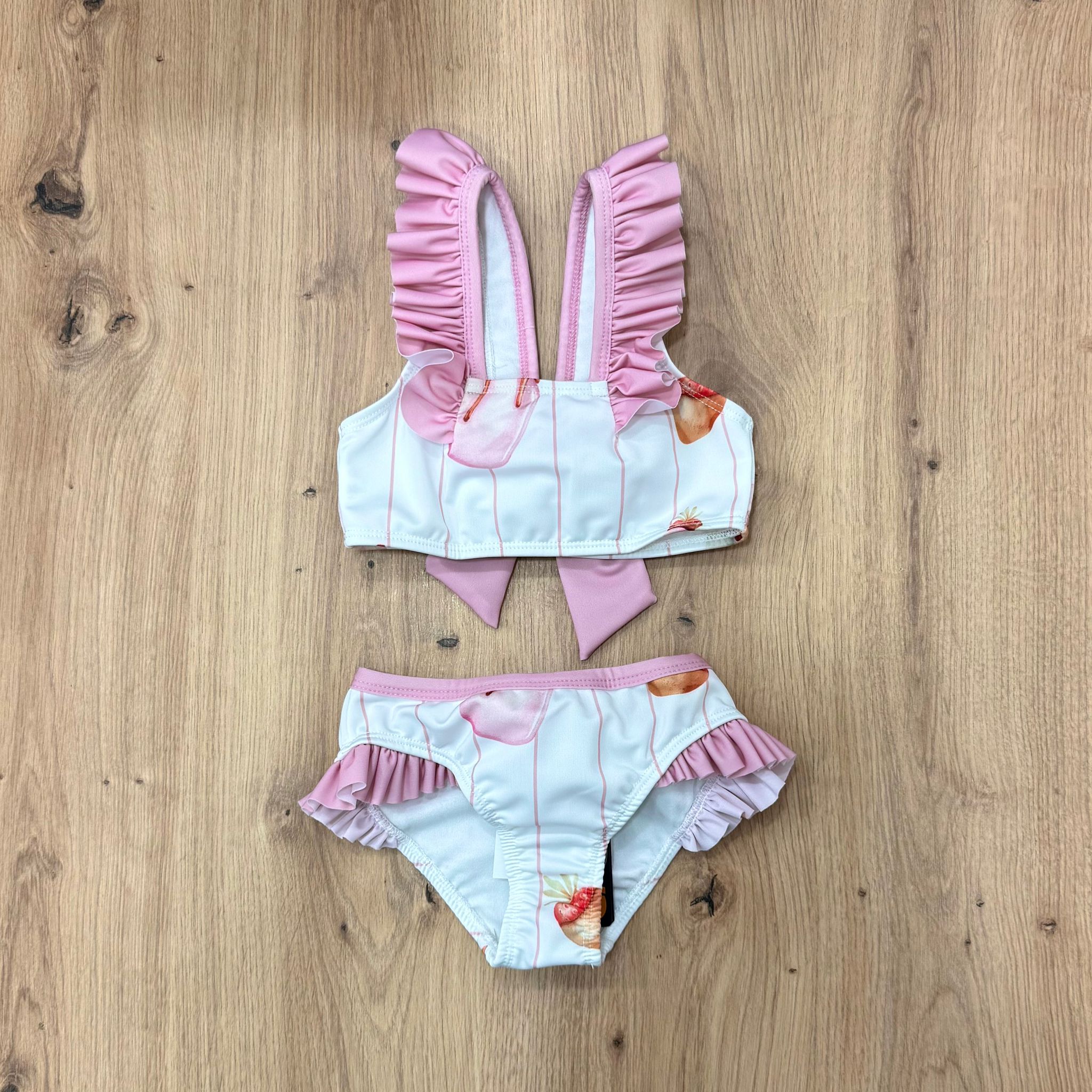 Meia Pata costumino due pezzi milkshake - Anima Kids