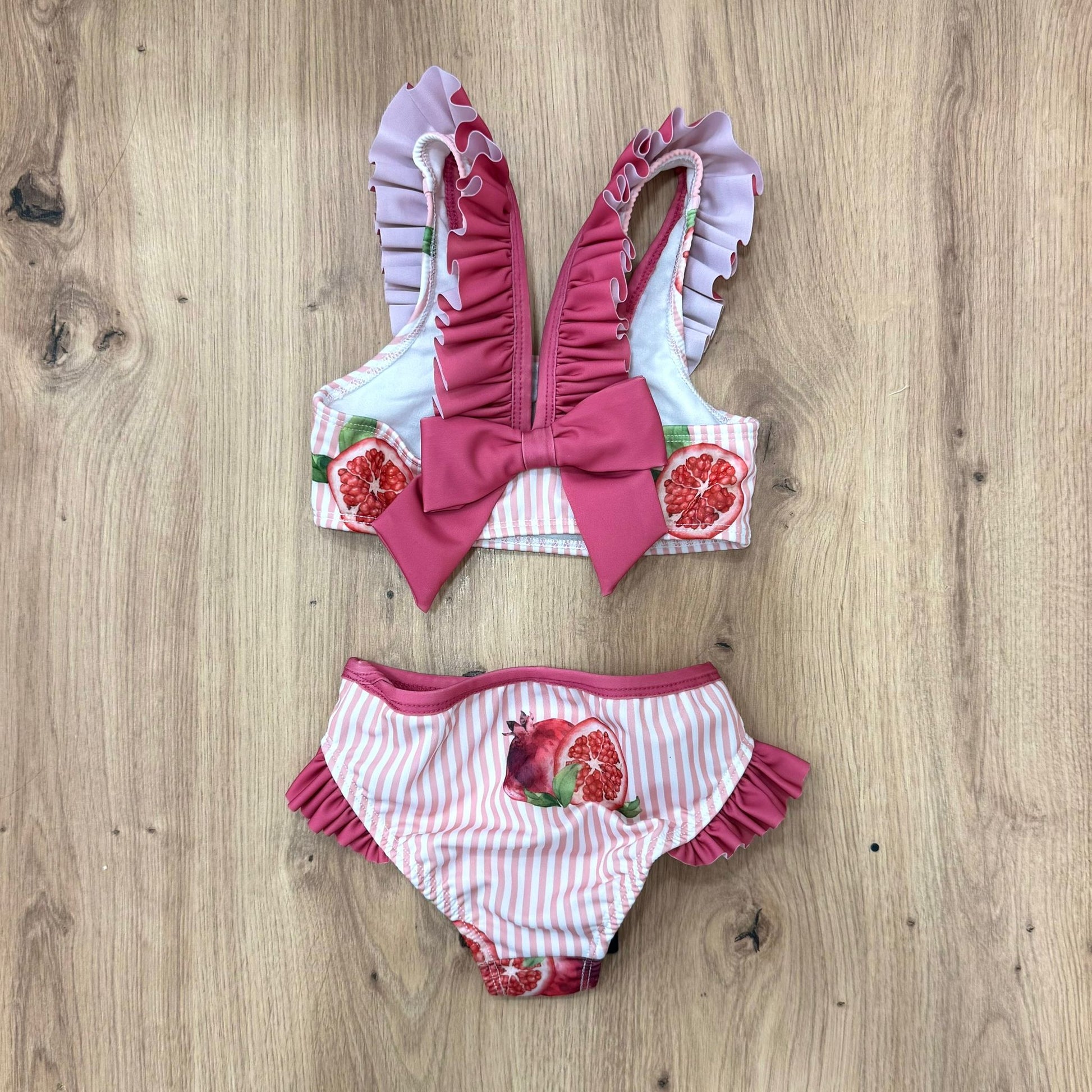Meia Pata costumino due pezzi pomegranates - Anima Kids