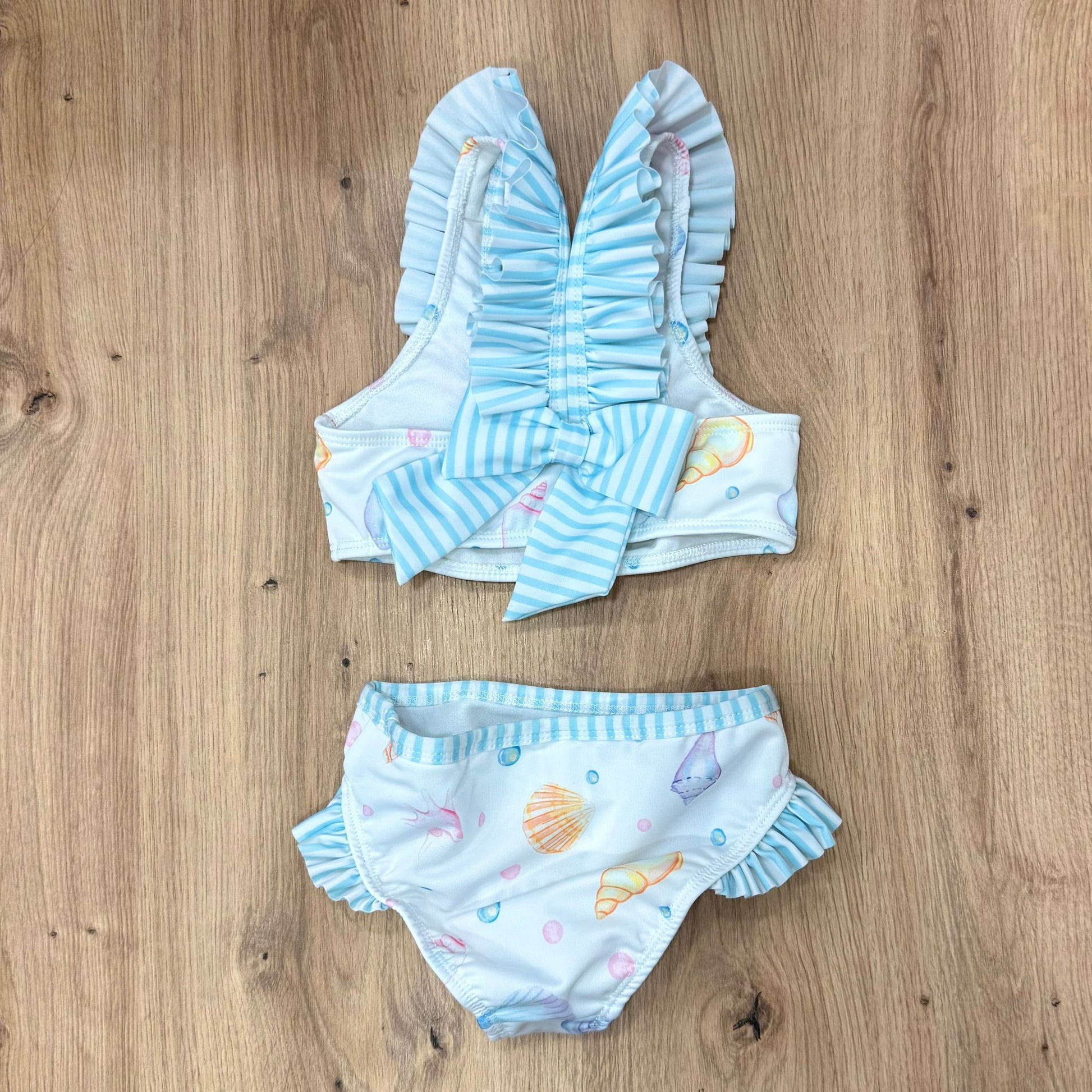 Meia Pata costumino due pezzi seashelles - Anima Kids