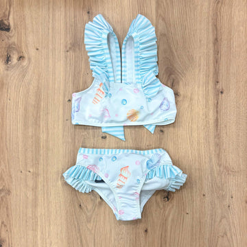 Meia Pata costumino due pezzi seashelles - Anima Kids