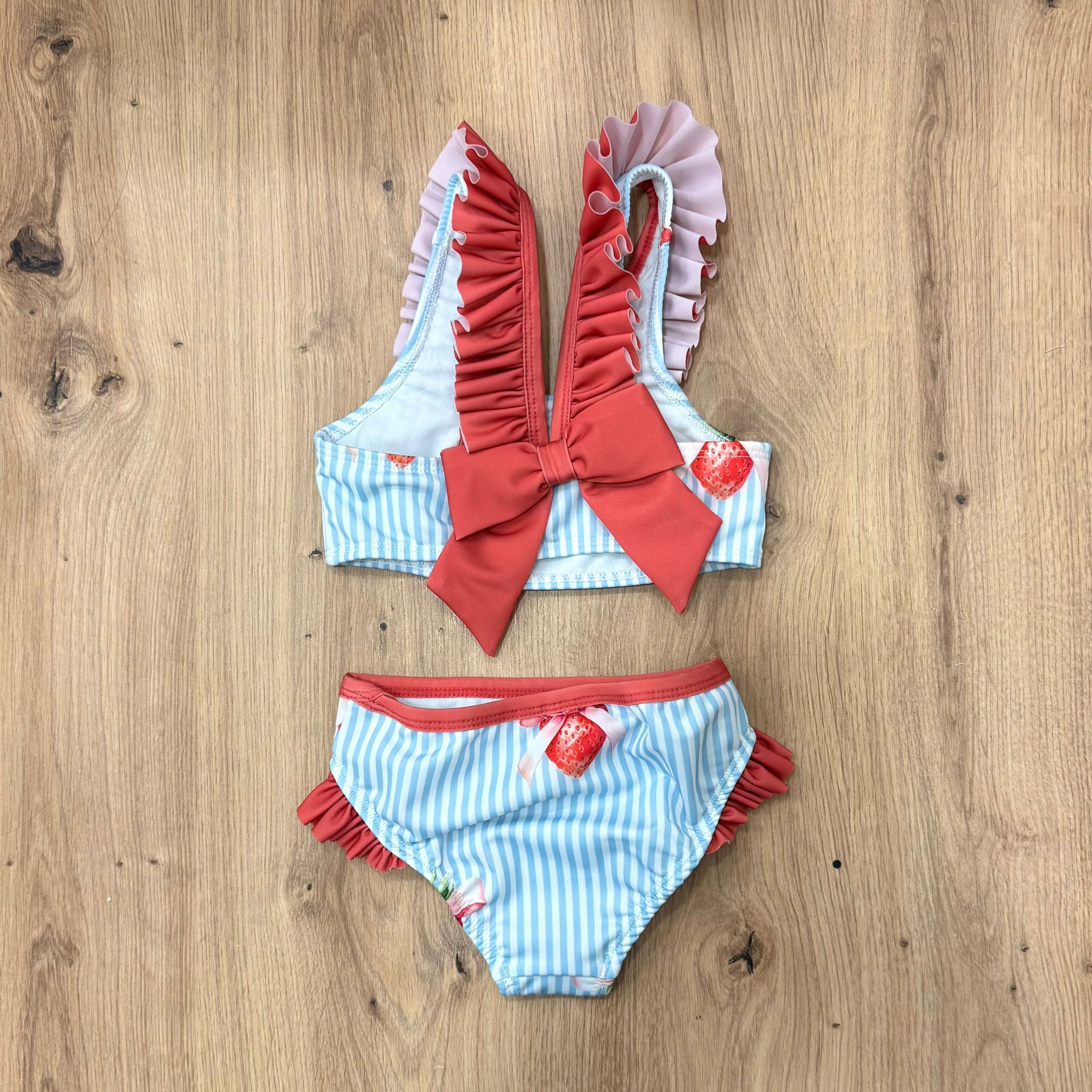 Meia Pata costumino due pezzi strawberry - Anima Kids