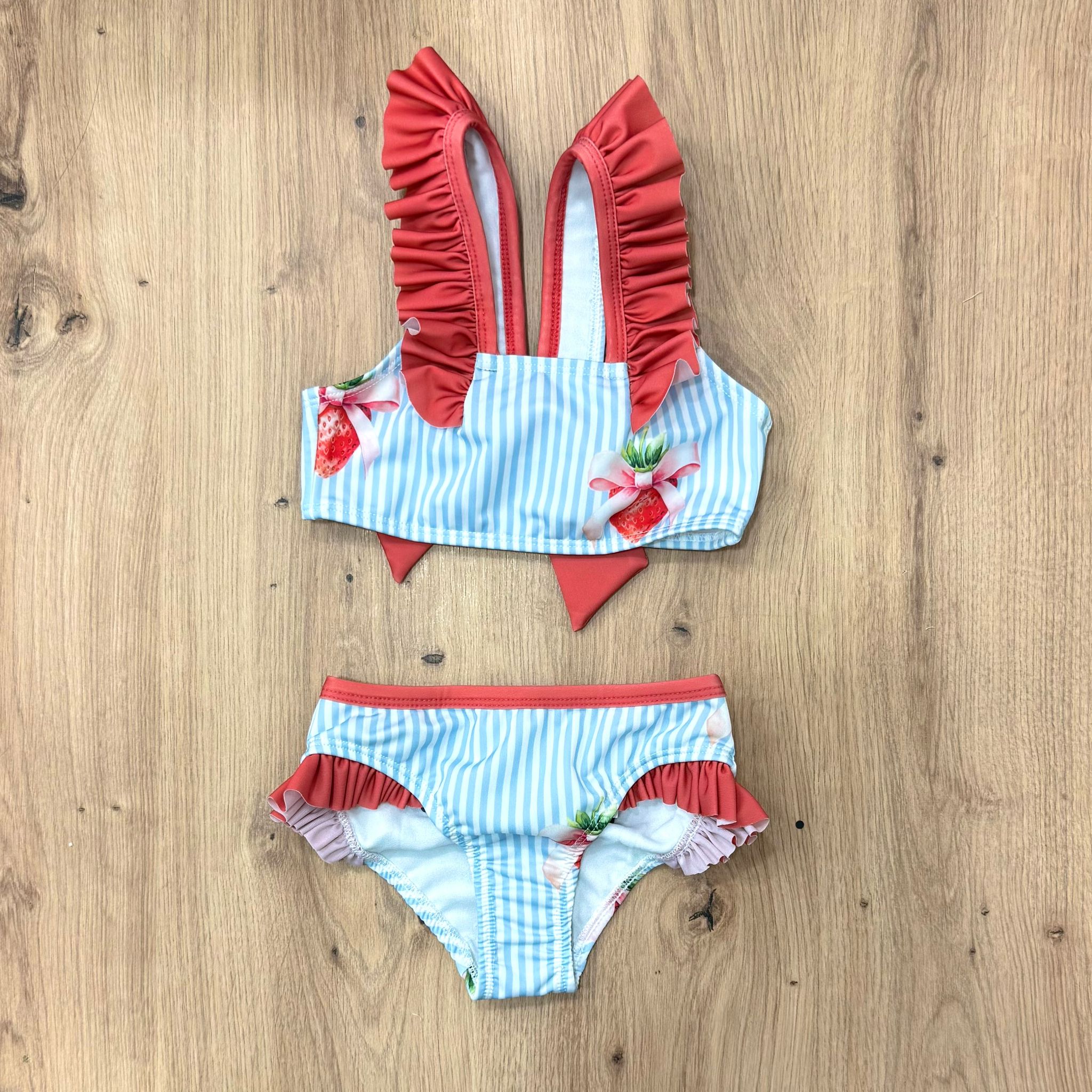 Meia Pata costumino due pezzi strawberry - Anima Kids
