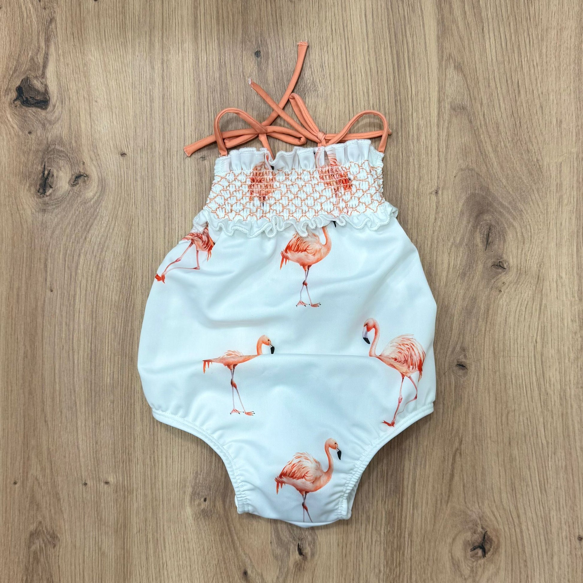 Meia Pata costumino intero flamingos - Anima Kids