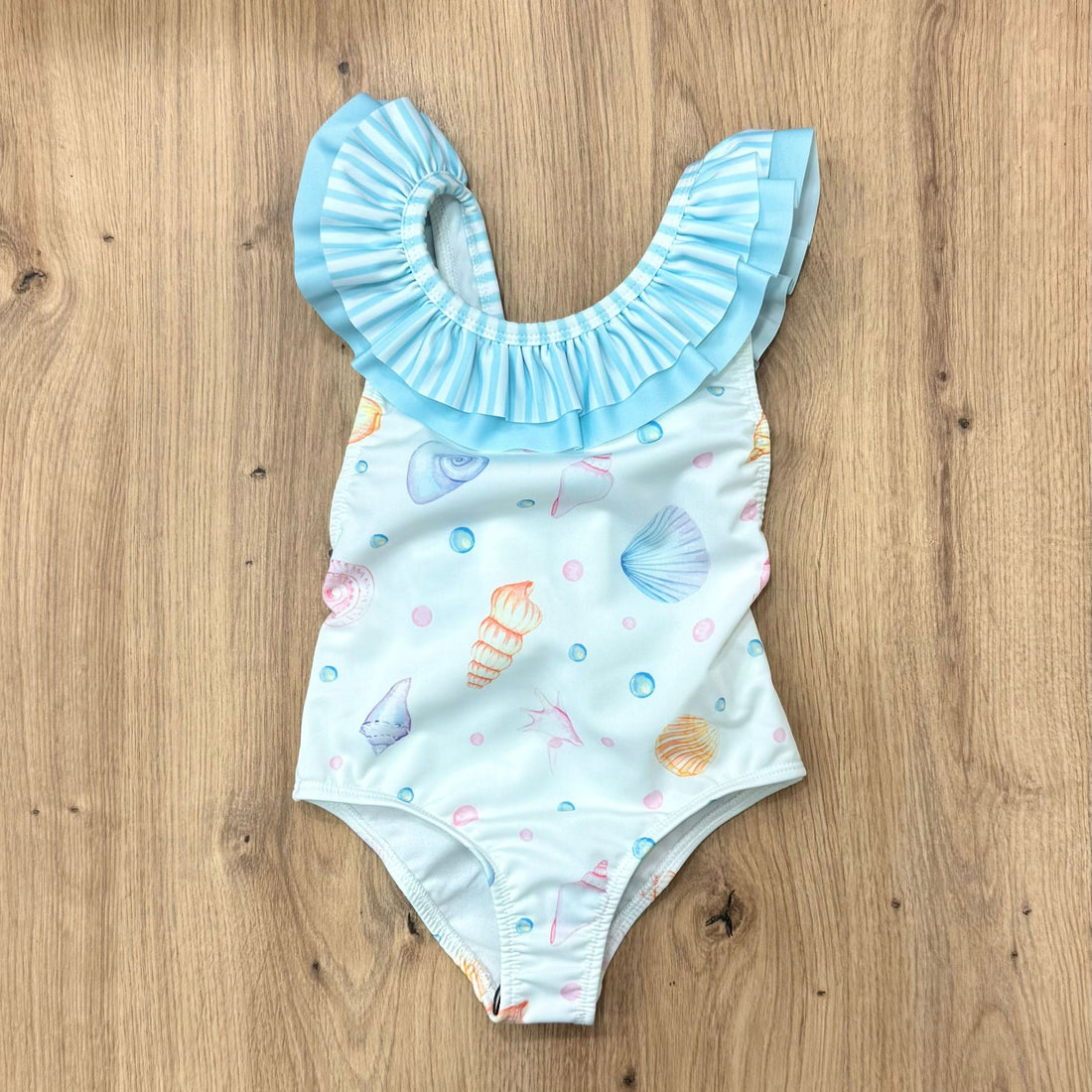 Meia Pata costumino intero seashelles - Anima Kids