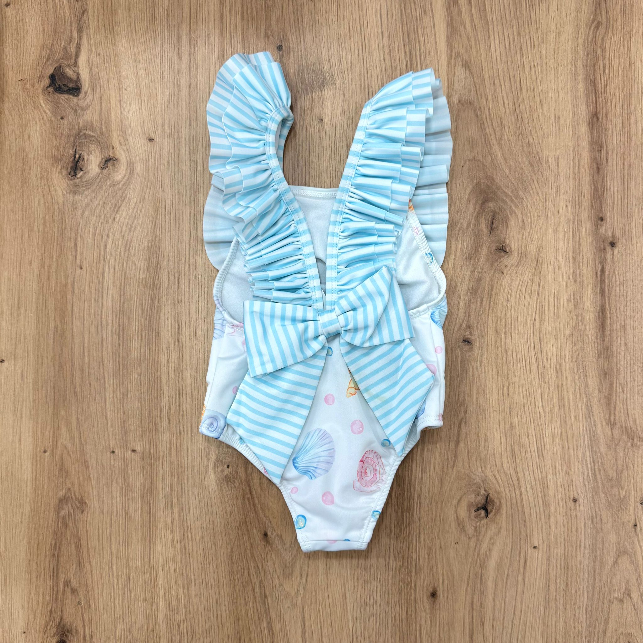 Meia Pata costumino intero seashelles - Anima Kids