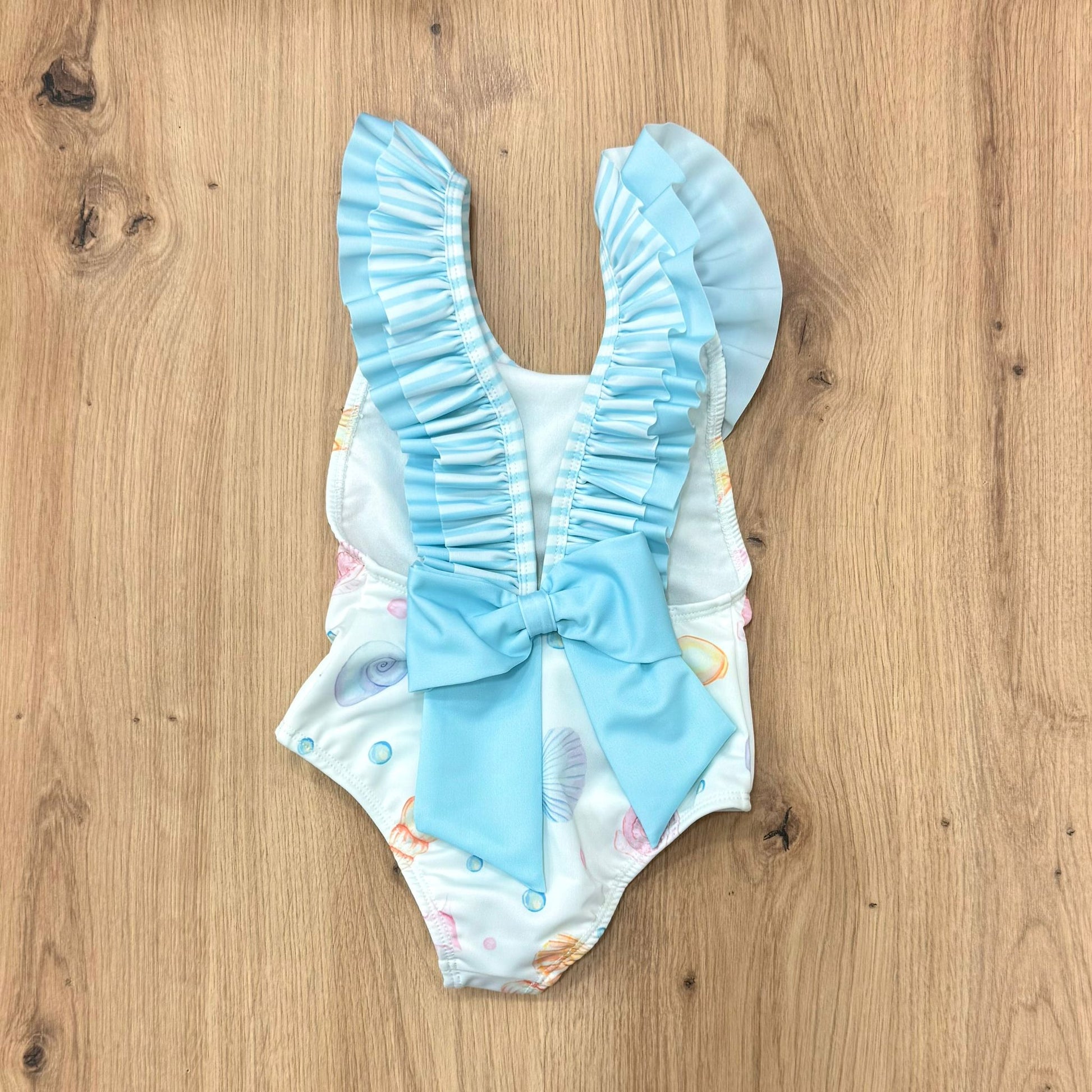 Meia Pata costumino intero seashelles - Anima Kids