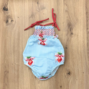 Meia Pata costumino intero strawberry - Anima Kids