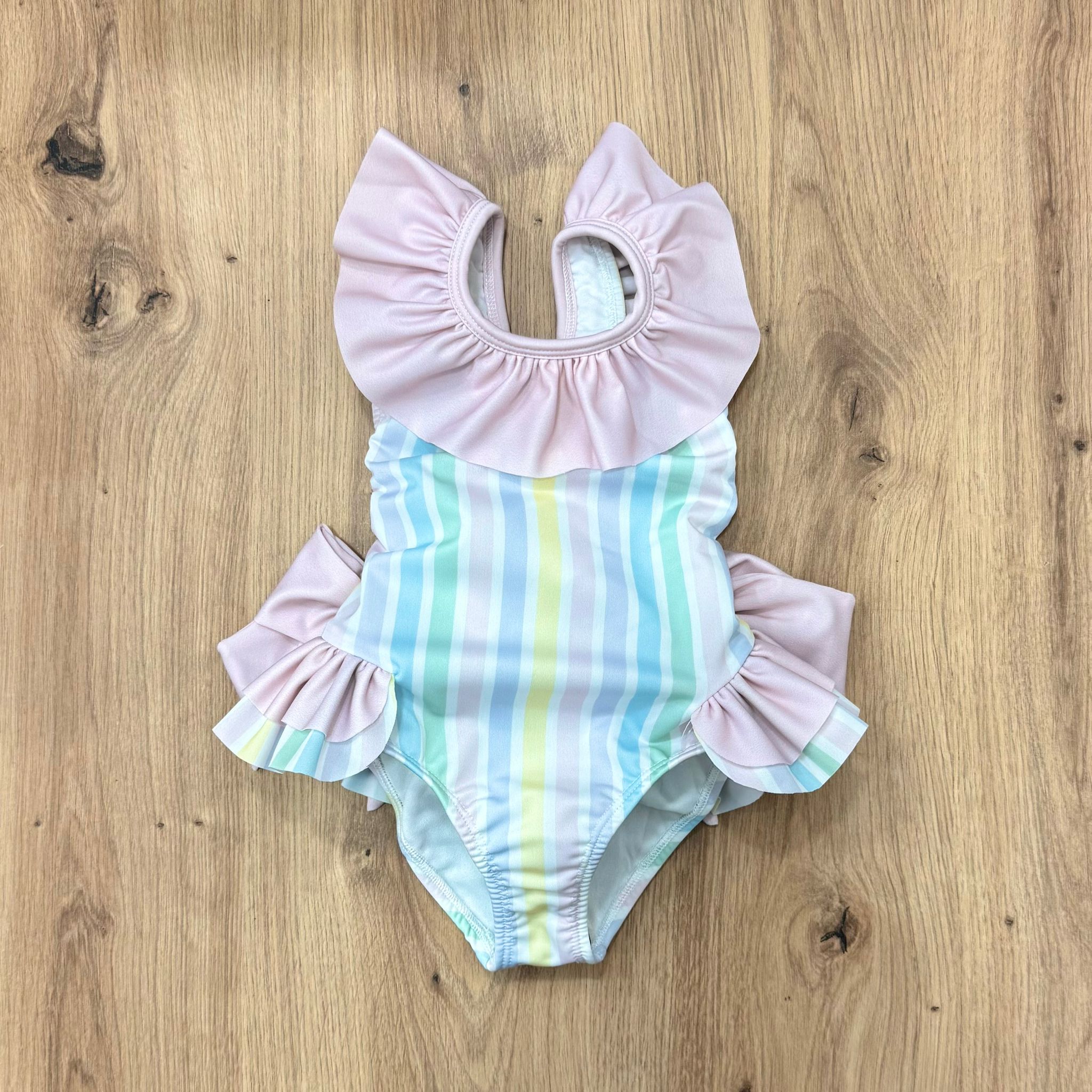 Meia Pata costumino intero stripes colors - Anima Kids