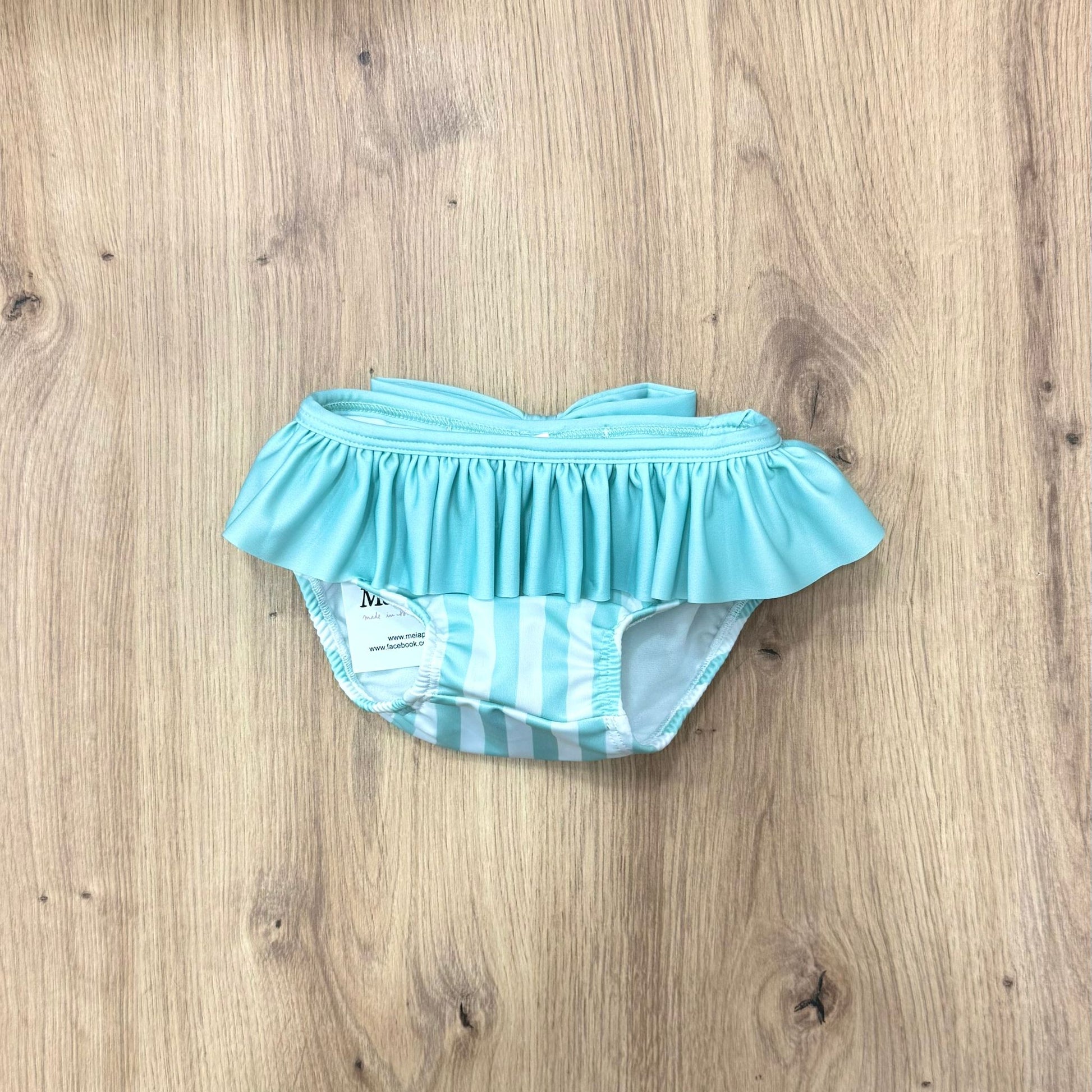 Meia Pata costumino stripes mint - Anima Kids