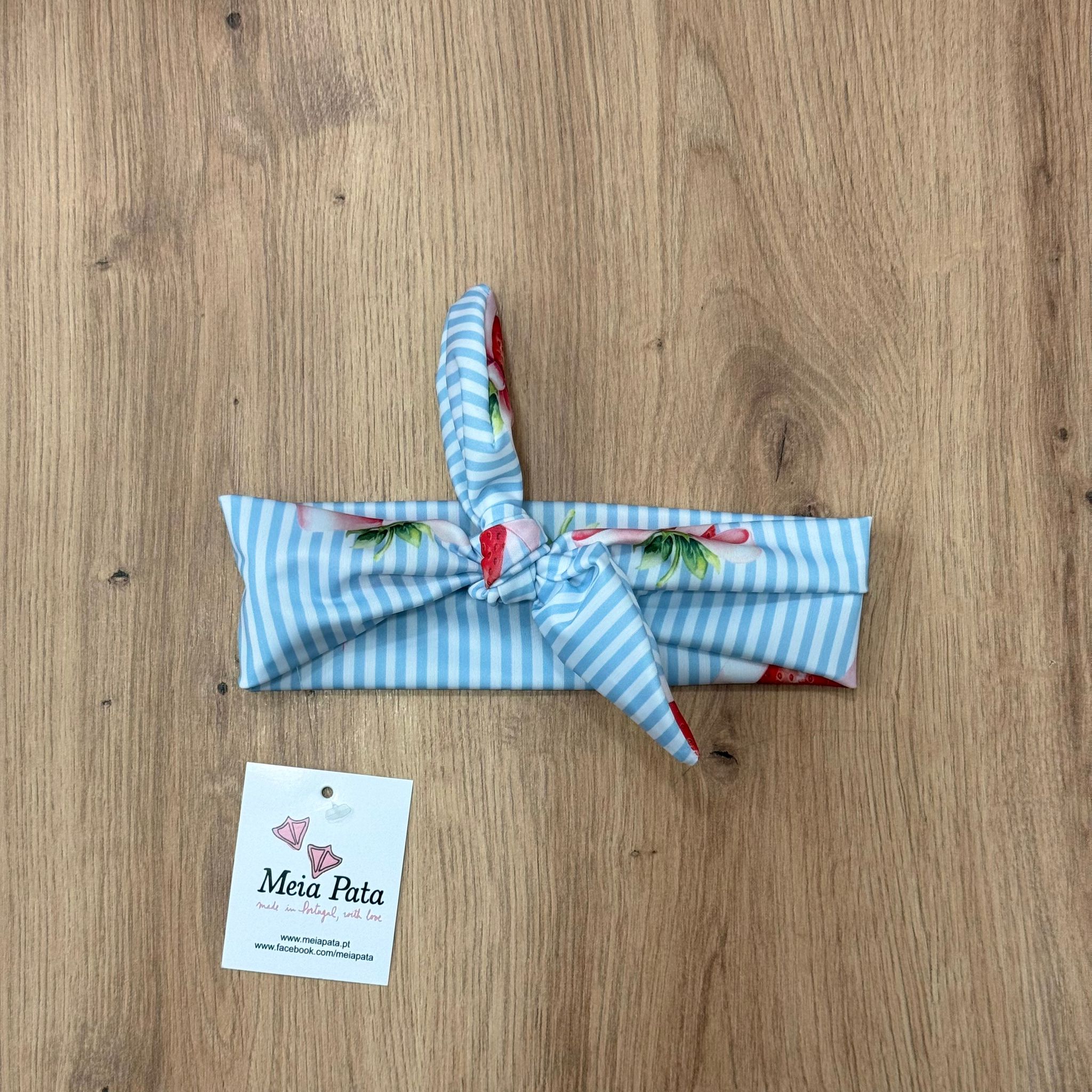 Meia Pata Fascia Strawberries - Anima Kids