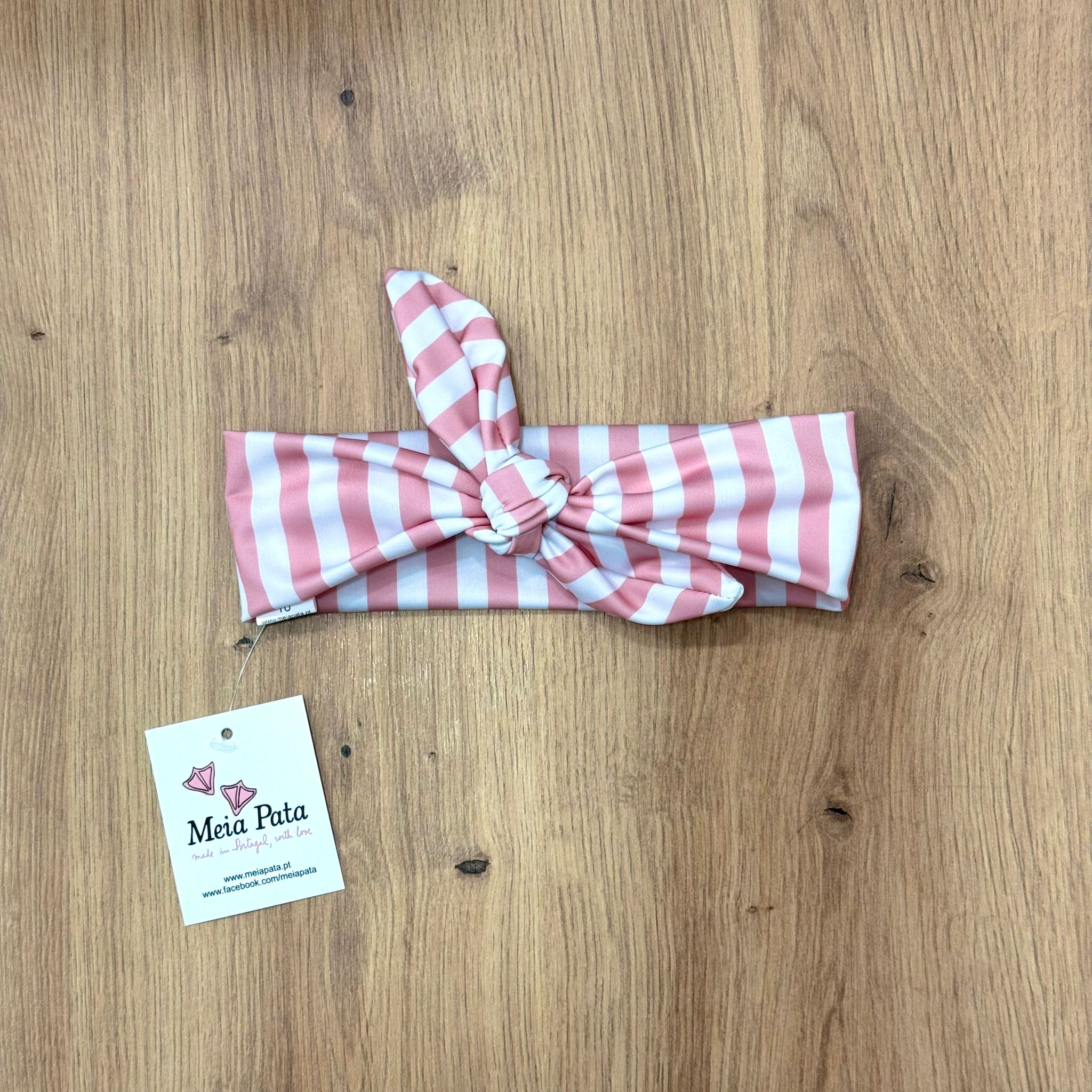 Meia Pata Fascia Stripes Coral - Anima Kids