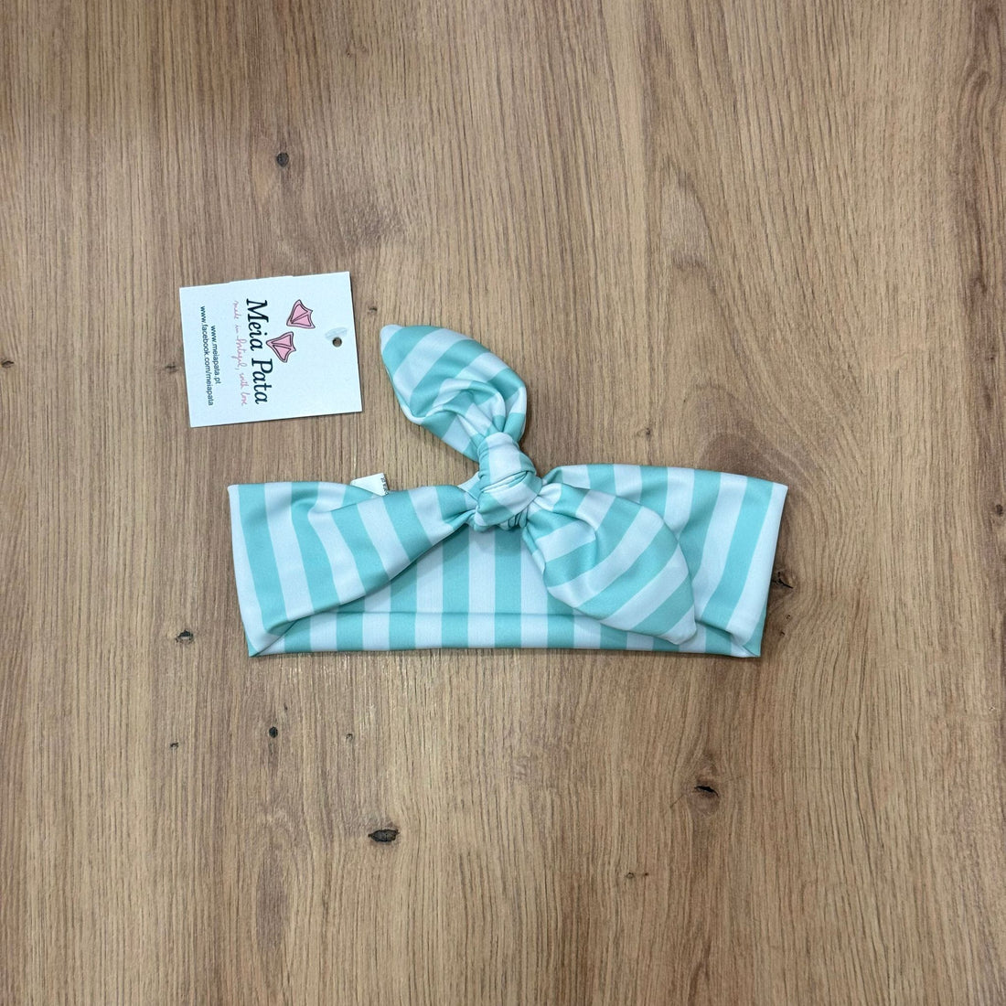 Meia Pata Fascia Stripes Mint - Anima Kids