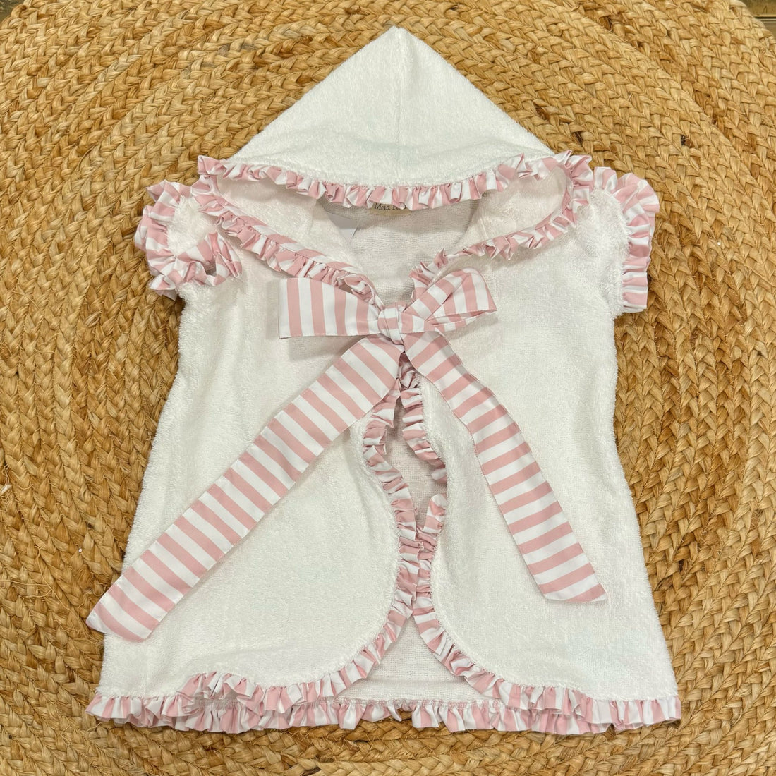 Meia Pata Poncho Pink Stripes - Anima Kids