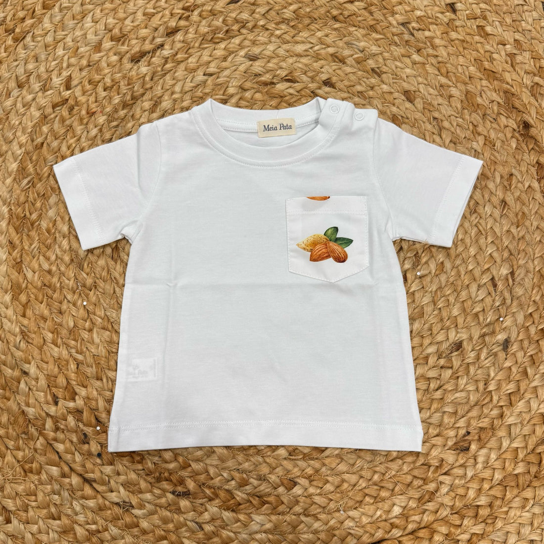 Meia Pata T-shirt Almonds - Anima Kids