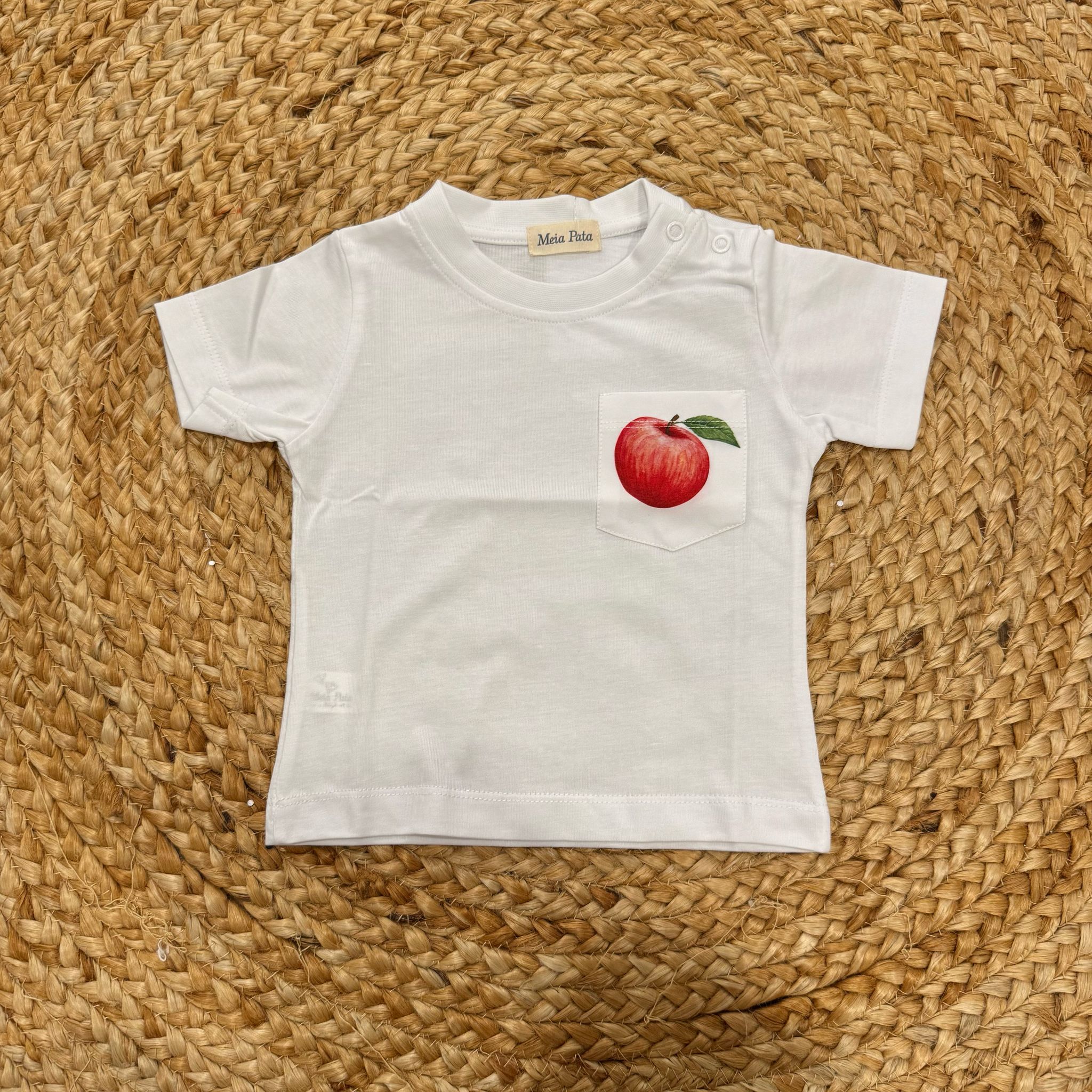 Meia Pata T-shirt Apples - Anima Kids