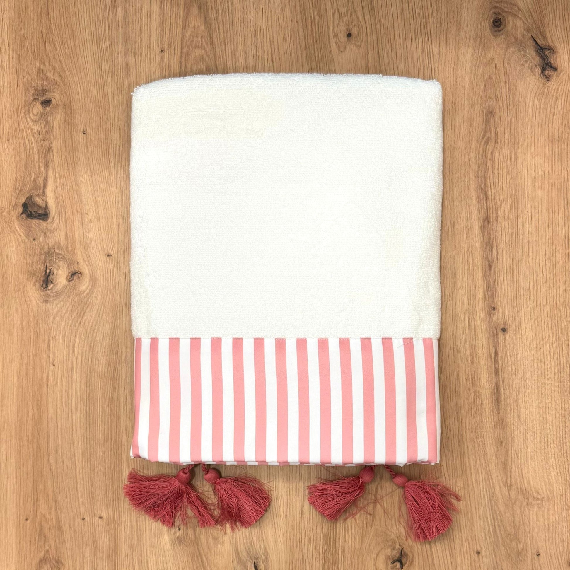Meia Pata telo mare stripes coral - Anima Kids