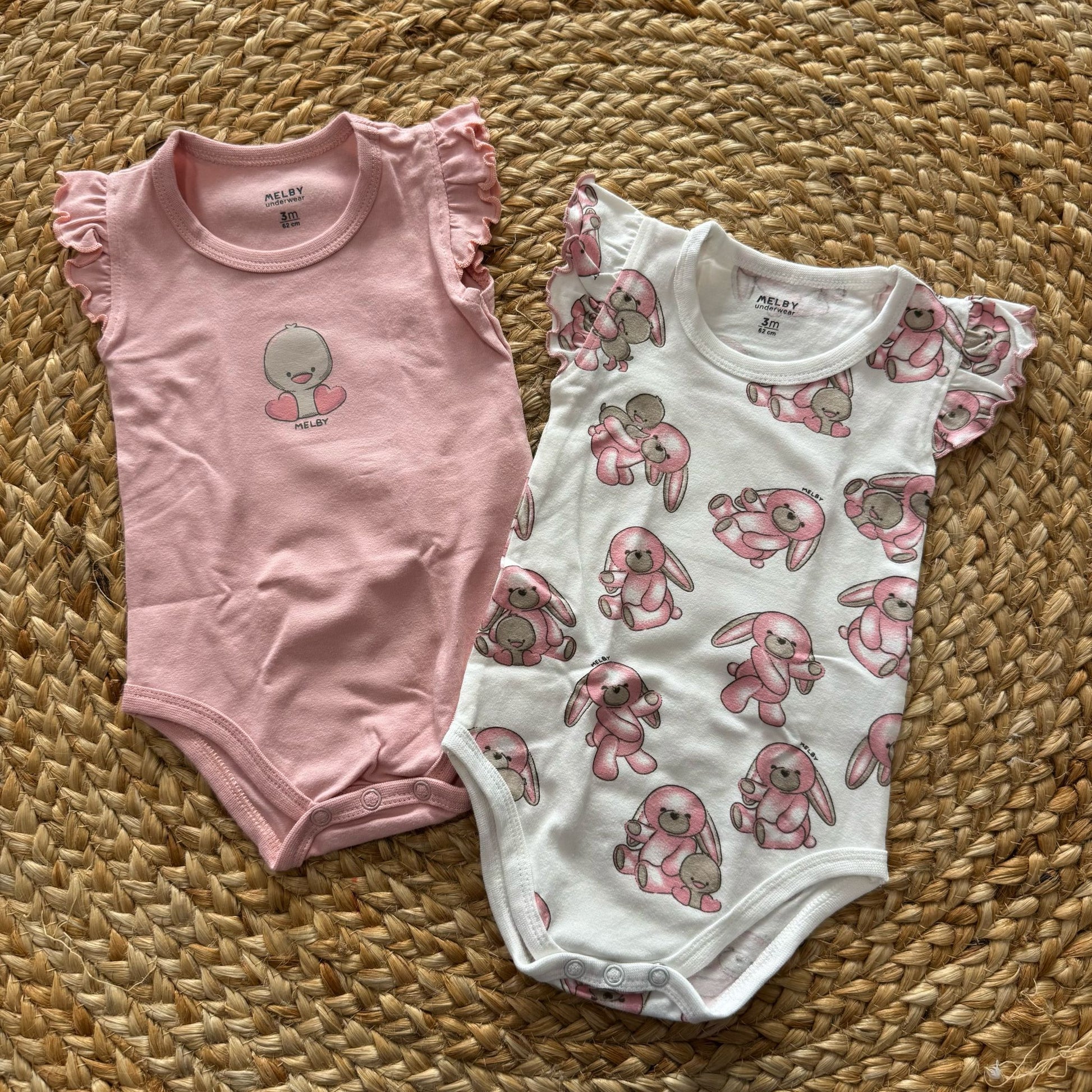 Melby Coppia Body in Cotone - Anima Kids