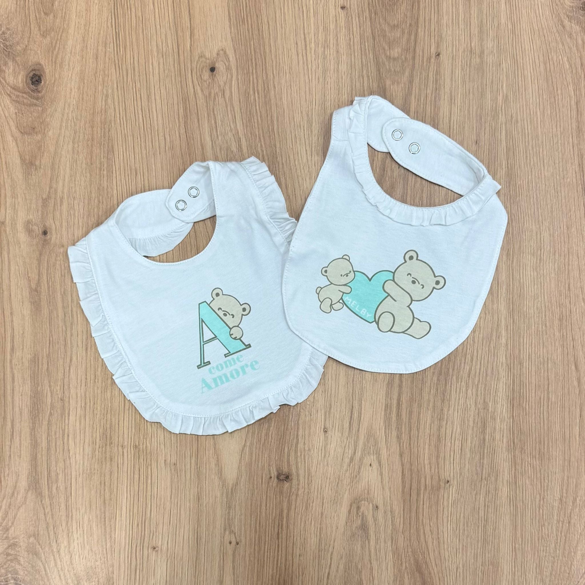 Melby coppia di bavaglini - Anima Kids