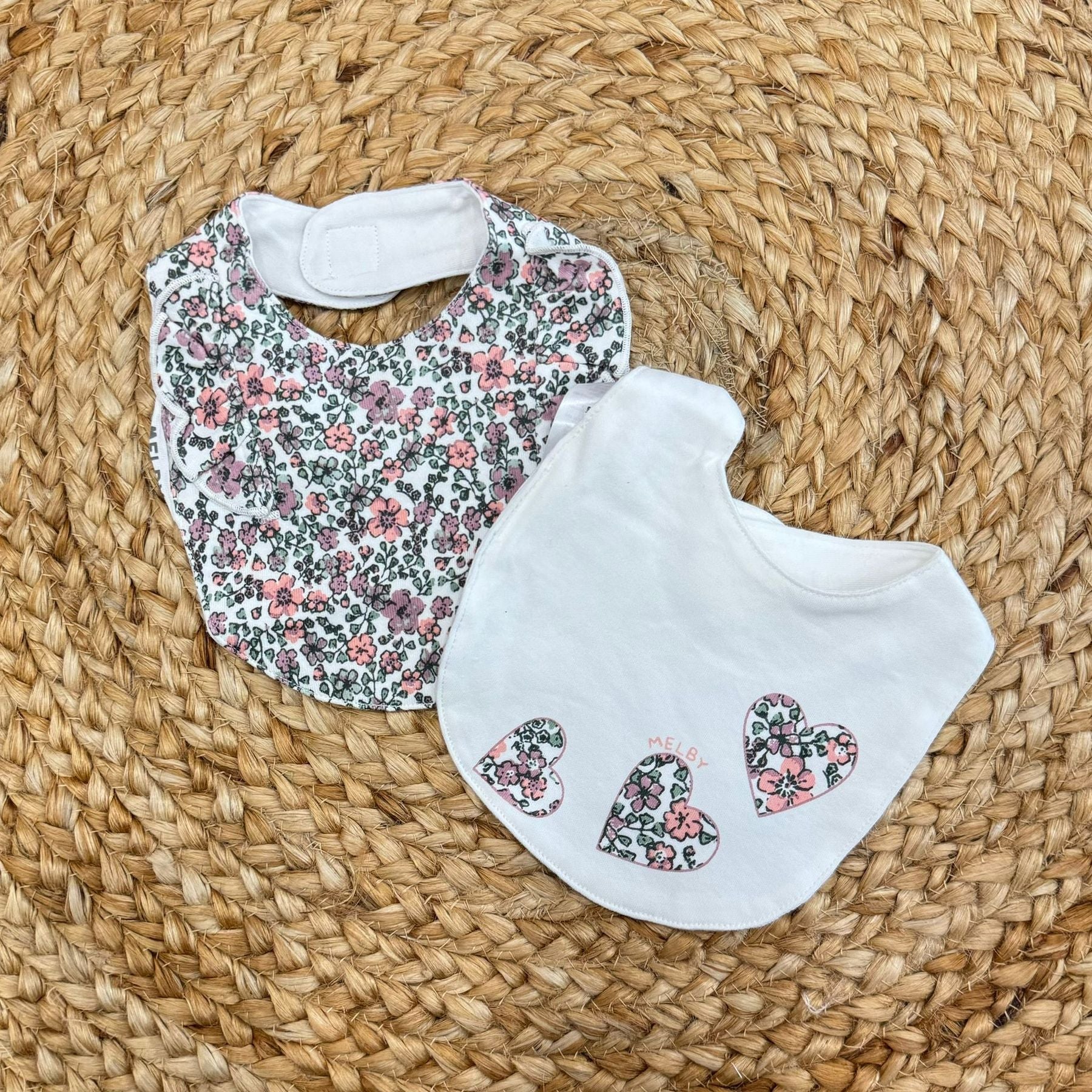 Melby Set Bavaglini Floreale - Anima Kids