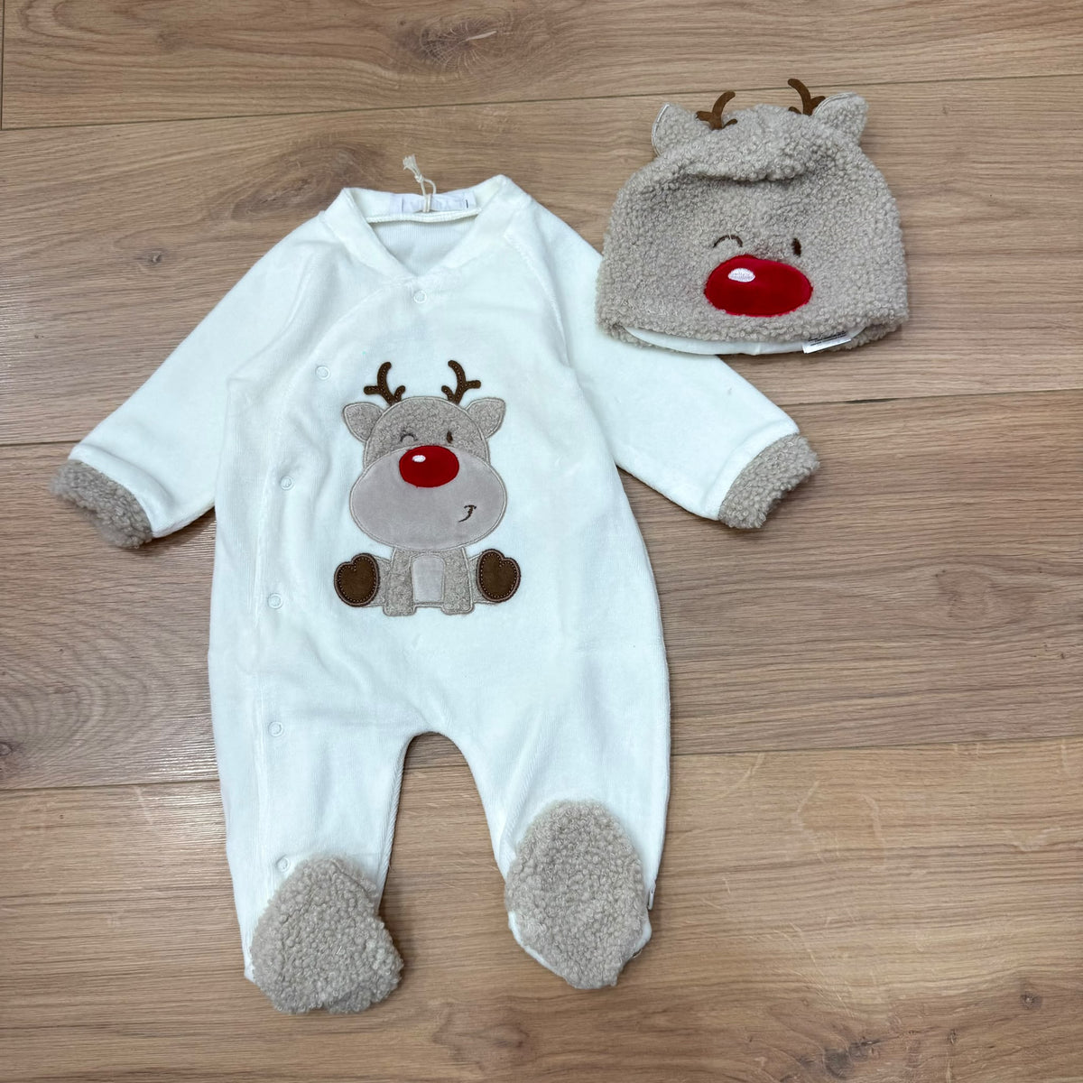 Melby tutina con cappellino natalizia - Anima Kids